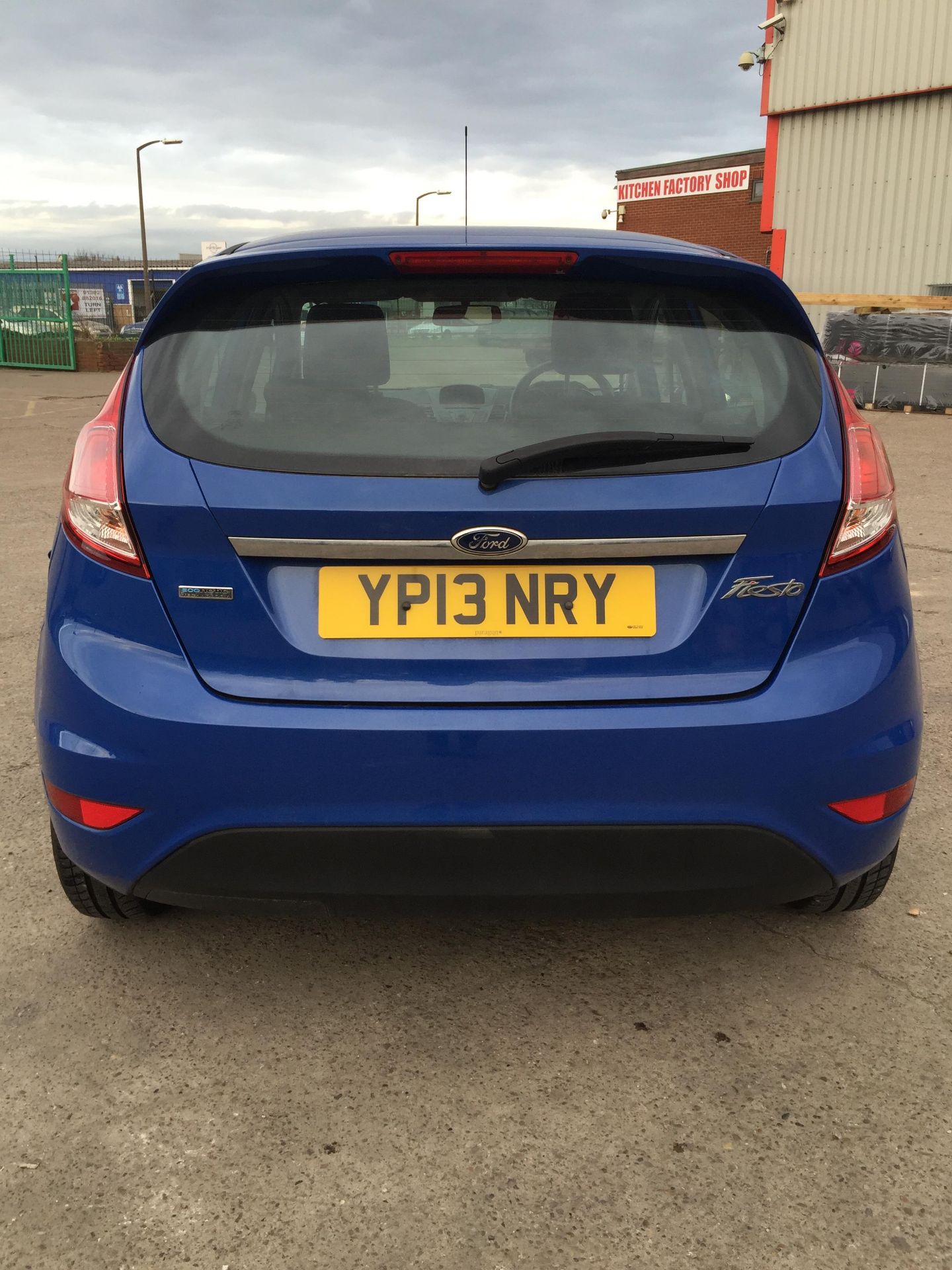 13 Plate FORD FIESTA ZETEC Econetic TDCI - YP13 NRY - Blue - 5 door hatchback - Tax expired 1st Feb - Image 6 of 17