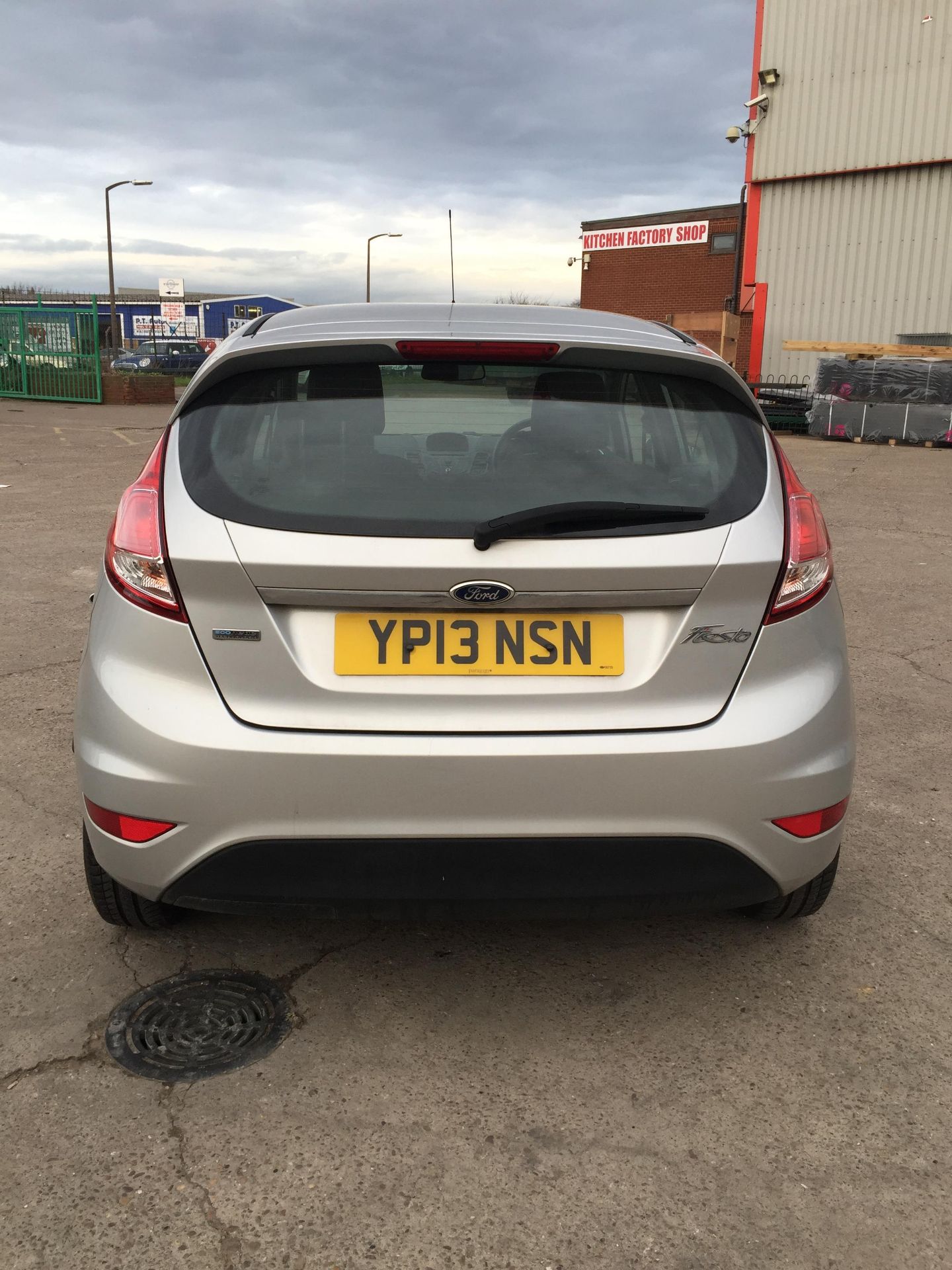 13 Plate FORD FIESTA ZETEC Econetic TDCI - YP13 NSN - Silver - 5 door hatchback - Tax expired 1st Fe - Image 6 of 15