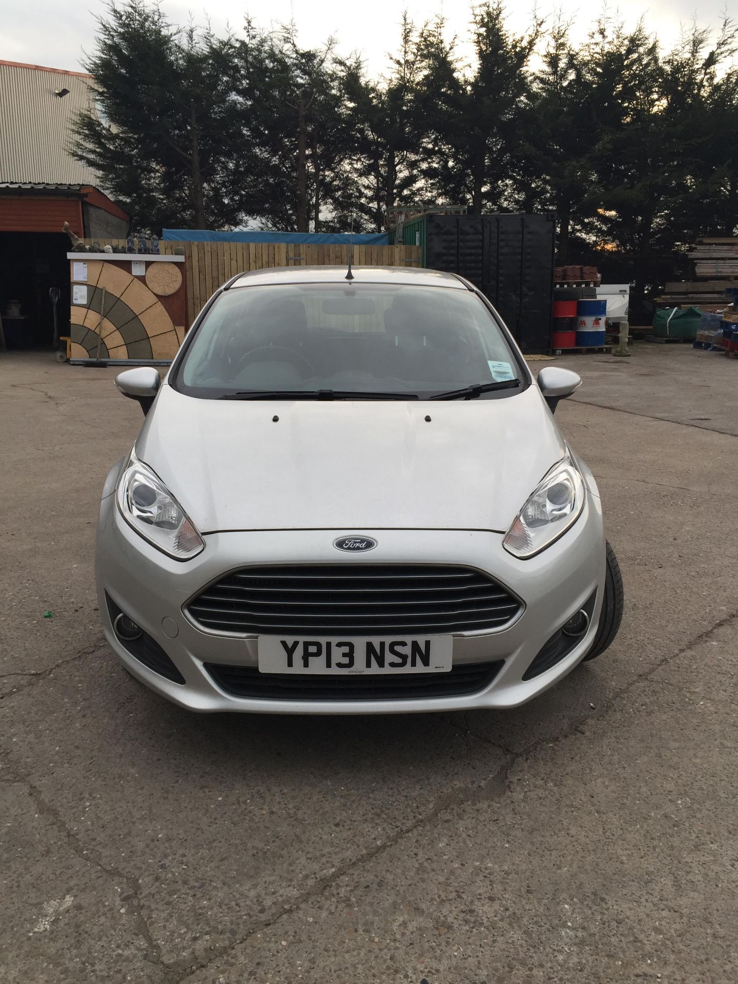 13 Plate FORD FIESTA ZETEC Econetic TDCI - YP13 NSN - Silver - 5 door hatchback - Tax expired 1st Fe - Image 15 of 15