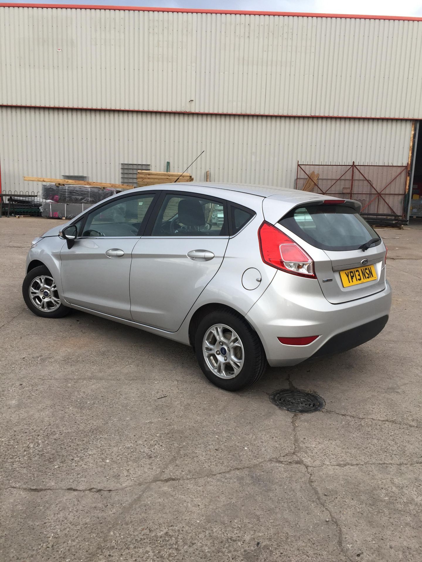 13 Plate FORD FIESTA ZETEC Econetic TDCI - YP13 NSN - Silver - 5 door hatchback - Tax expired 1st Fe - Image 5 of 15