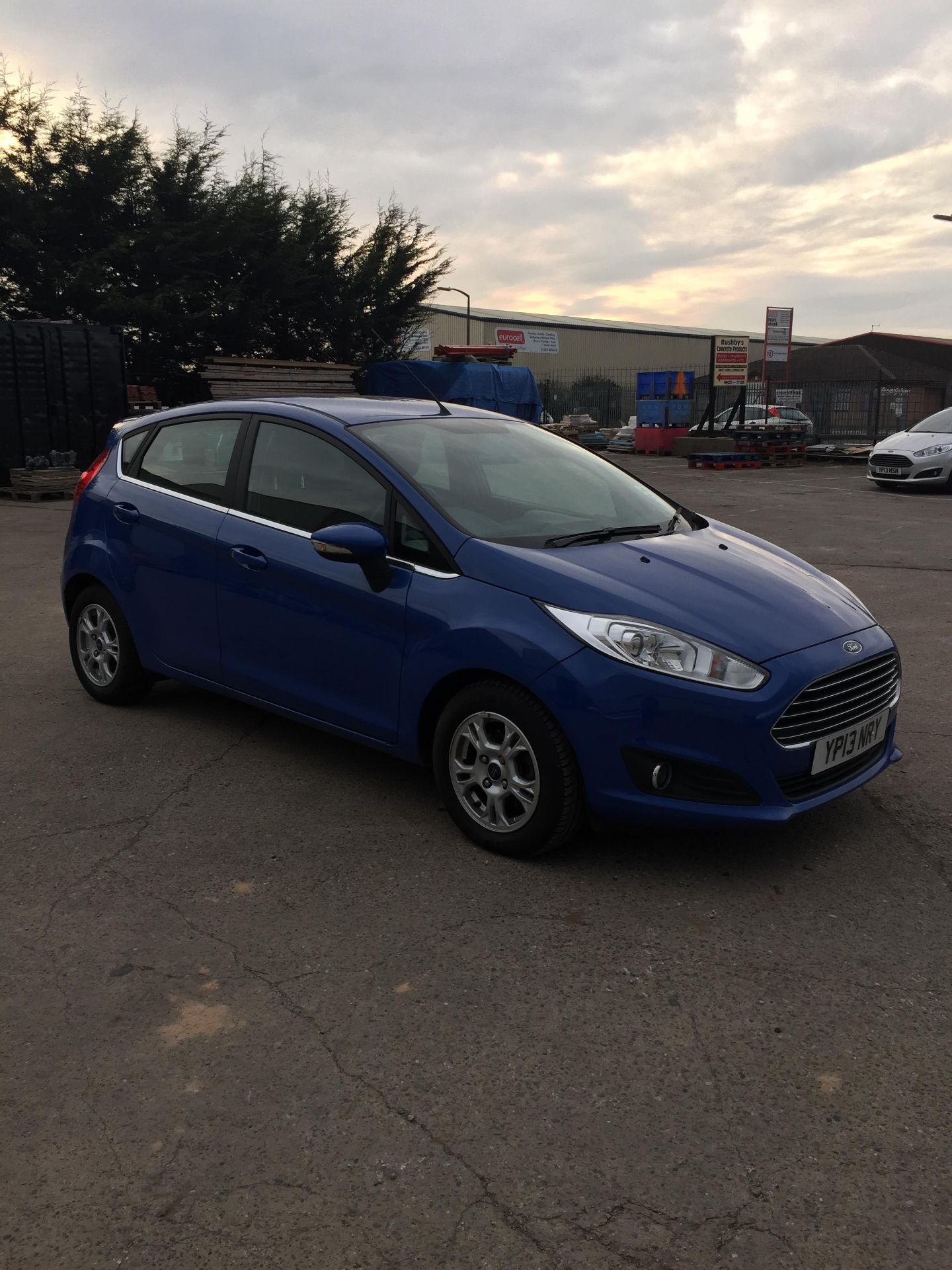 13 Plate FORD FIESTA ZETEC Econetic TDCI - YP13 NRY - Blue - 5 door hatchback - Tax expired 1st Feb - Image 17 of 17