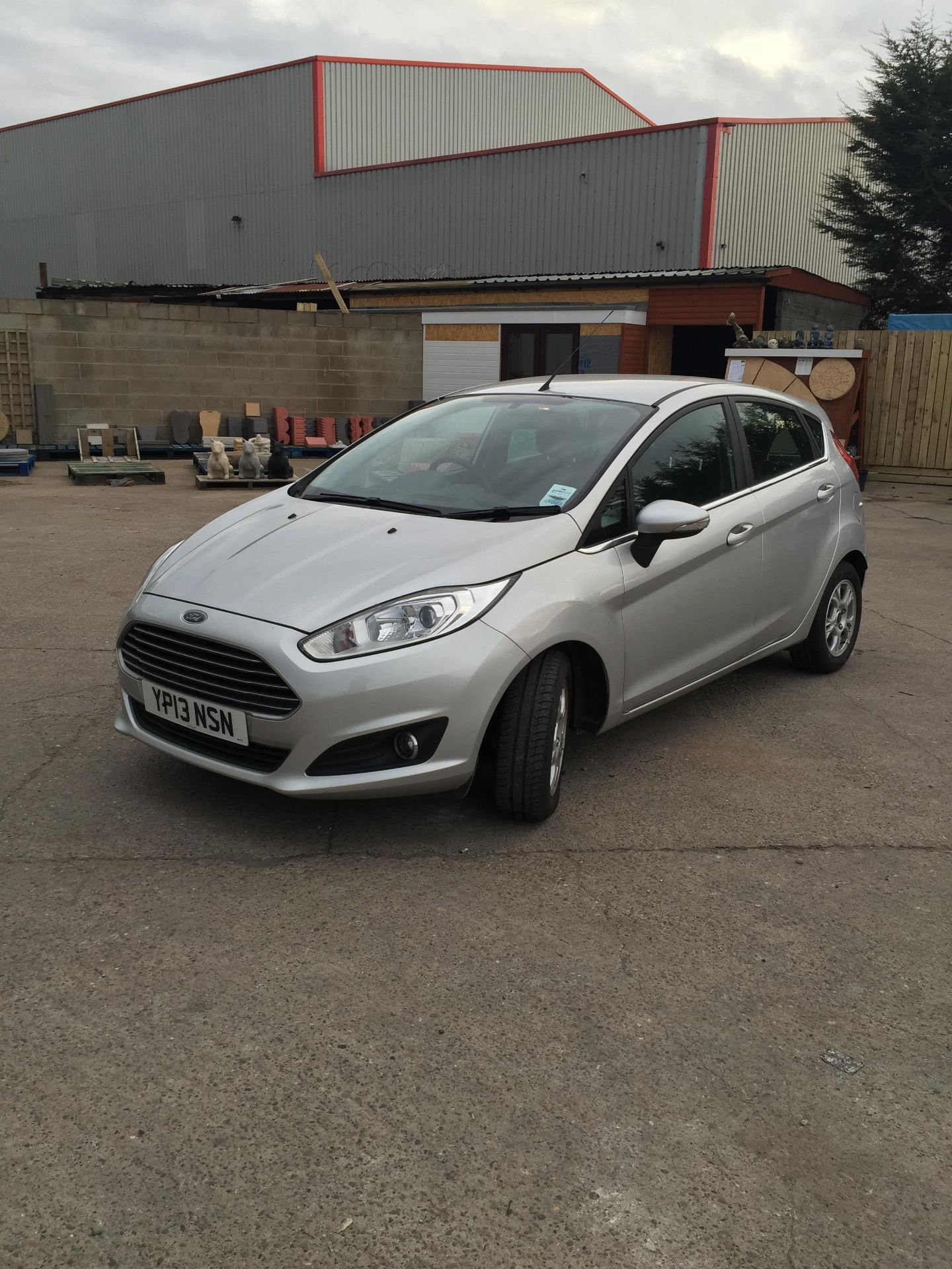 13 Plate FORD FIESTA ZETEC Econetic TDCI - YP13 NSN - Silver - 5 door hatchback - Tax expired 1st Fe - Image 3 of 15