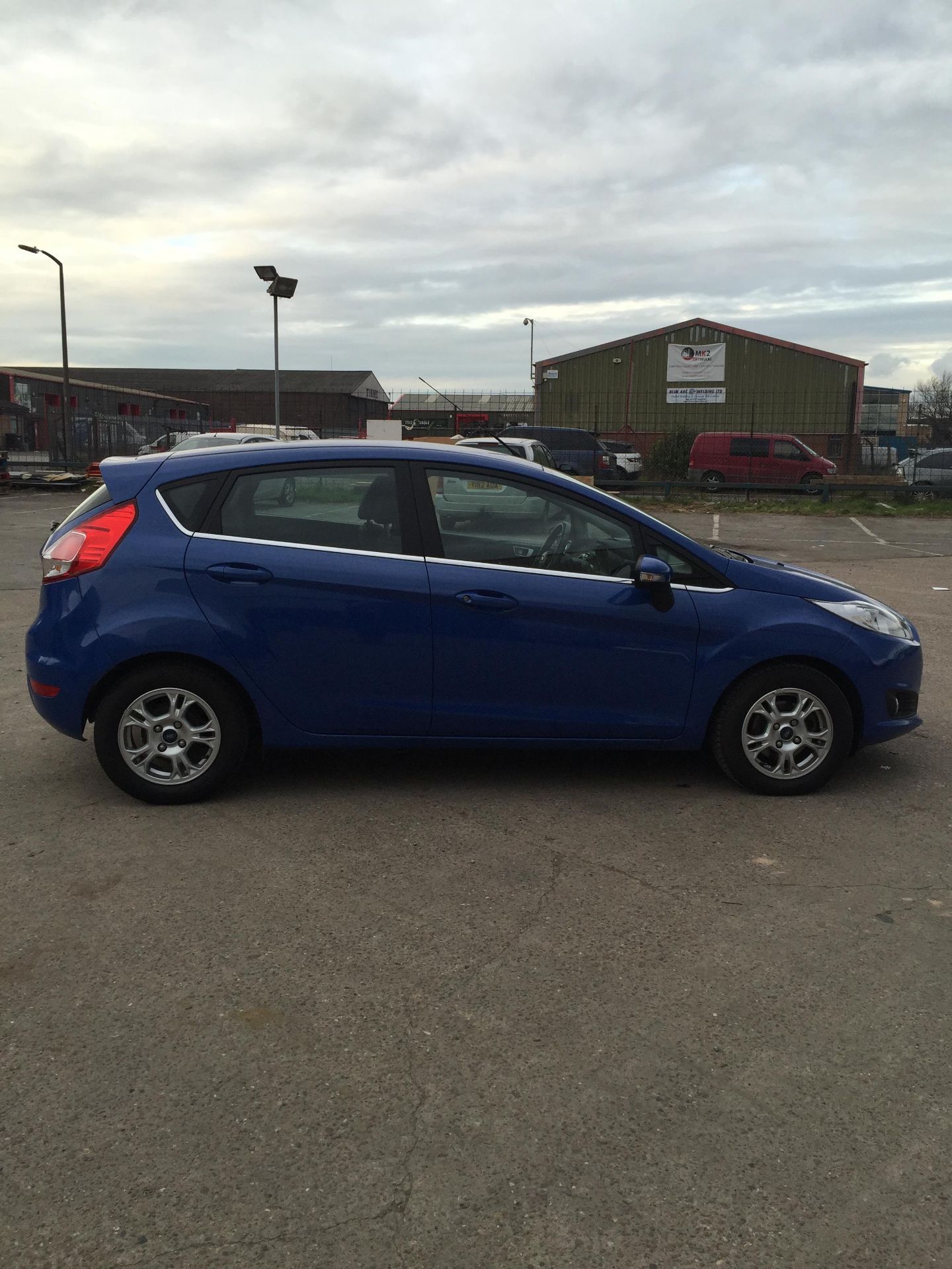 13 Plate FORD FIESTA ZETEC Econetic TDCI - YP13 NRY - Blue - 5 door hatchback - Tax expired 1st Feb - Image 8 of 17