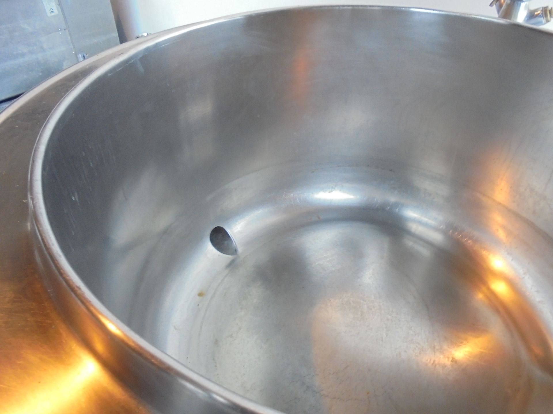 Stainless Steel Steam Jacketed Vessel with Side Discharge, Capacity: 150Ltrs - Image 4 of 4