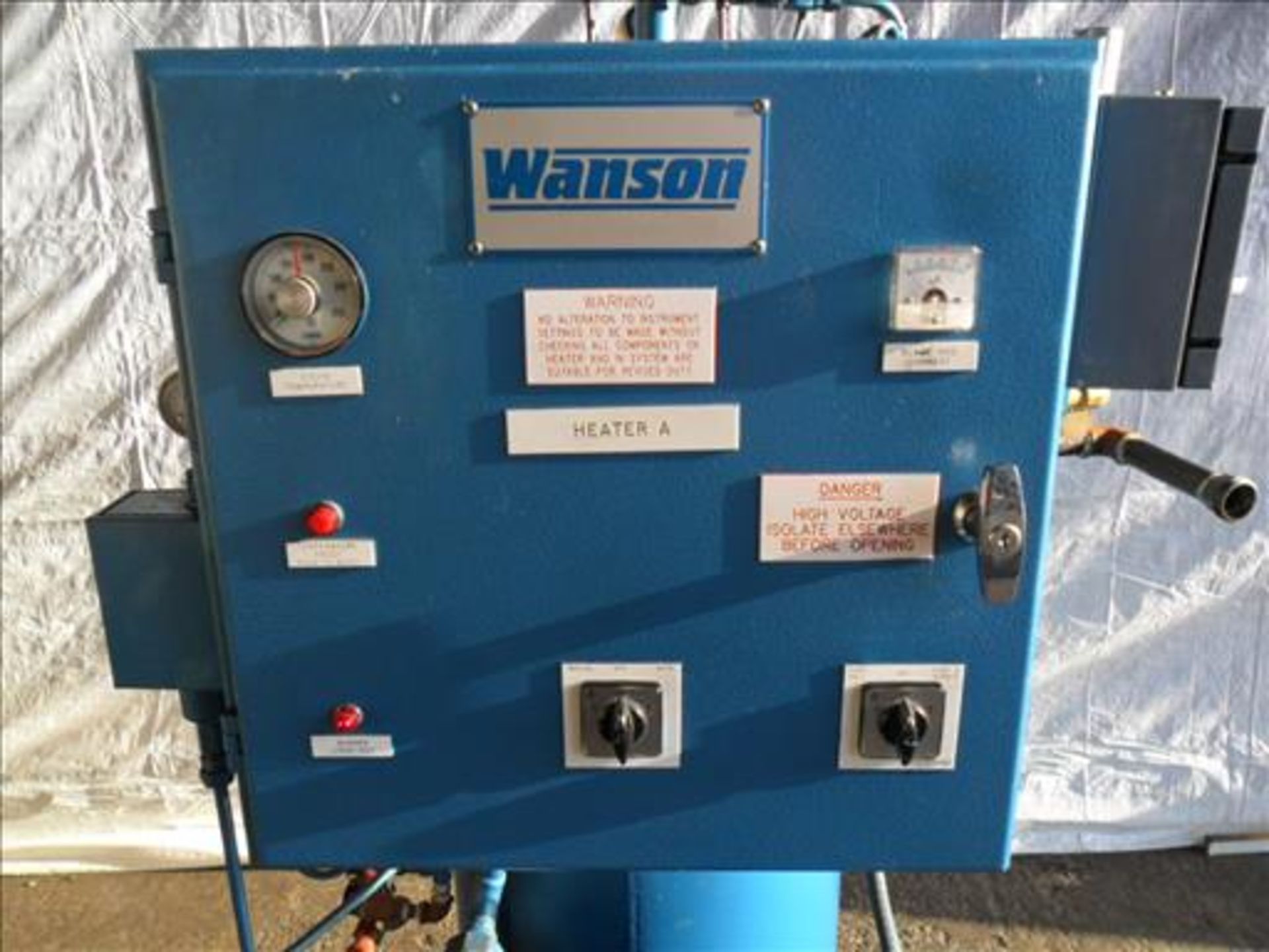Wanson Vaporax Steam Generator, Model: 250RR, Gas Powered, Output F and A 100'C 269Kg/h. 593 Ib/h, M - Image 2 of 4