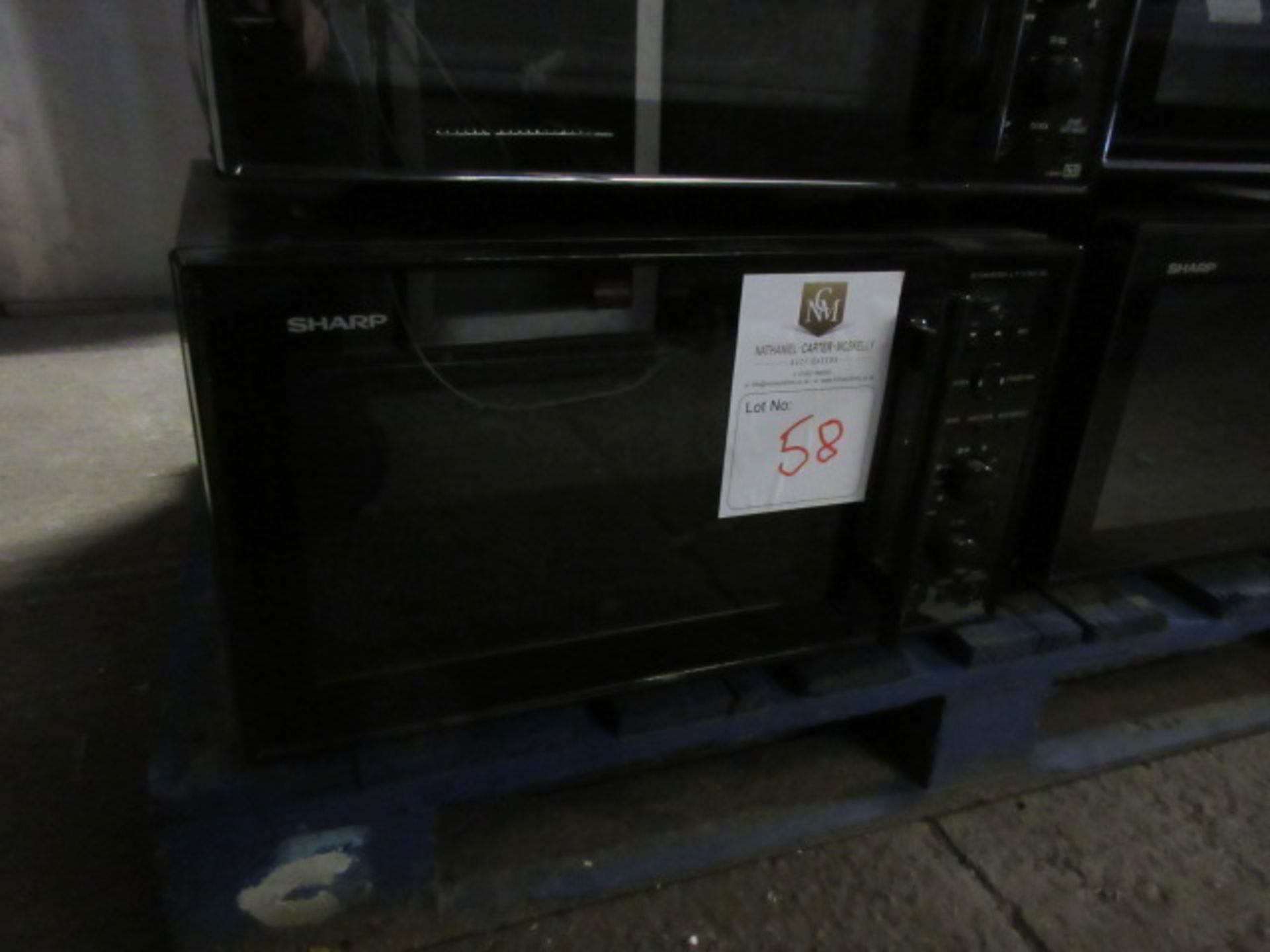 Sharp R-88BKM Microwave with Jet Convection & Double Grill. 900 w, 2.7kw, 240v, No metal plate or wi