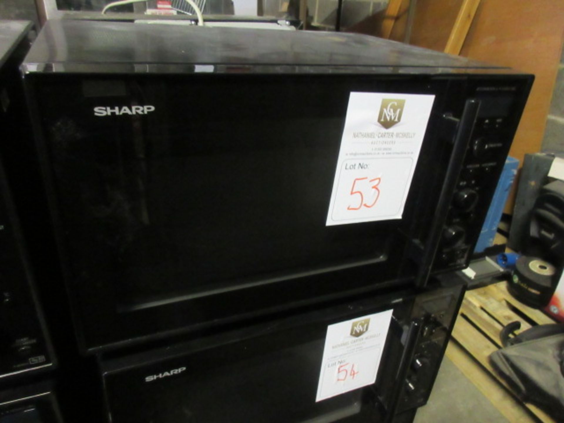 Sharp R-88BKM Microwave with Jet Convection & Double Grill. 900 w, 2.7kw, 240v, with metal plate.