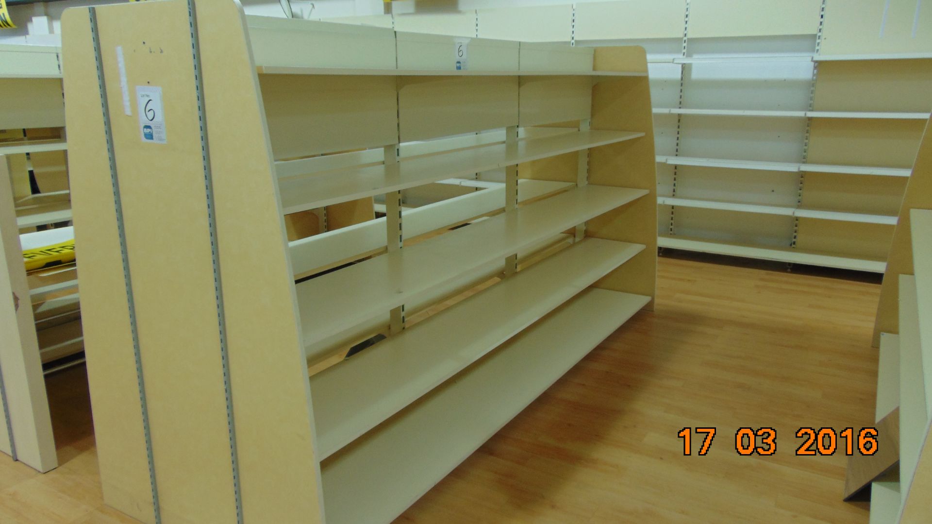 Quality Display Gondola Racking Individual Panels Of X900Mm X3 Display Length X 3Mts X 1300Mm Wide - Image 2 of 4