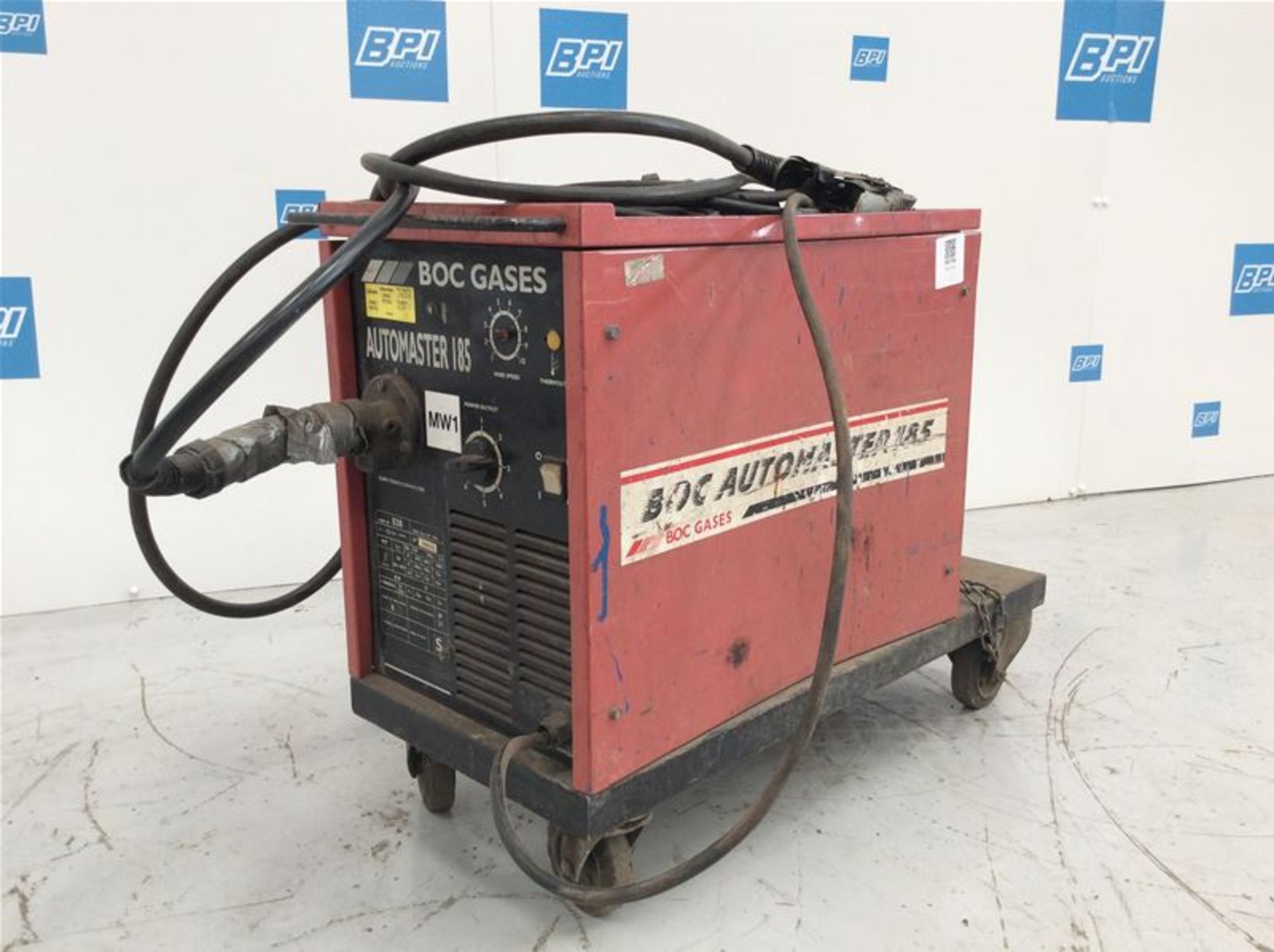 BOC AUTOMASTER 185 MIG WELDER - 240V 16AMP