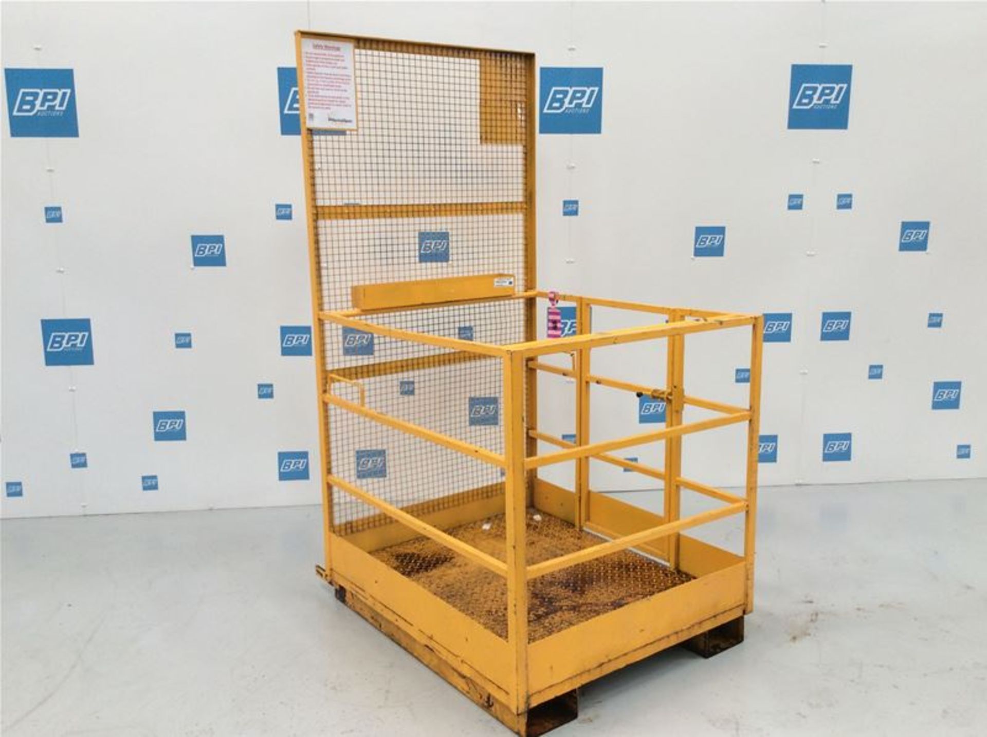 RENTALSPEC 2 MAN FORKLIFT ACCESS CAGE