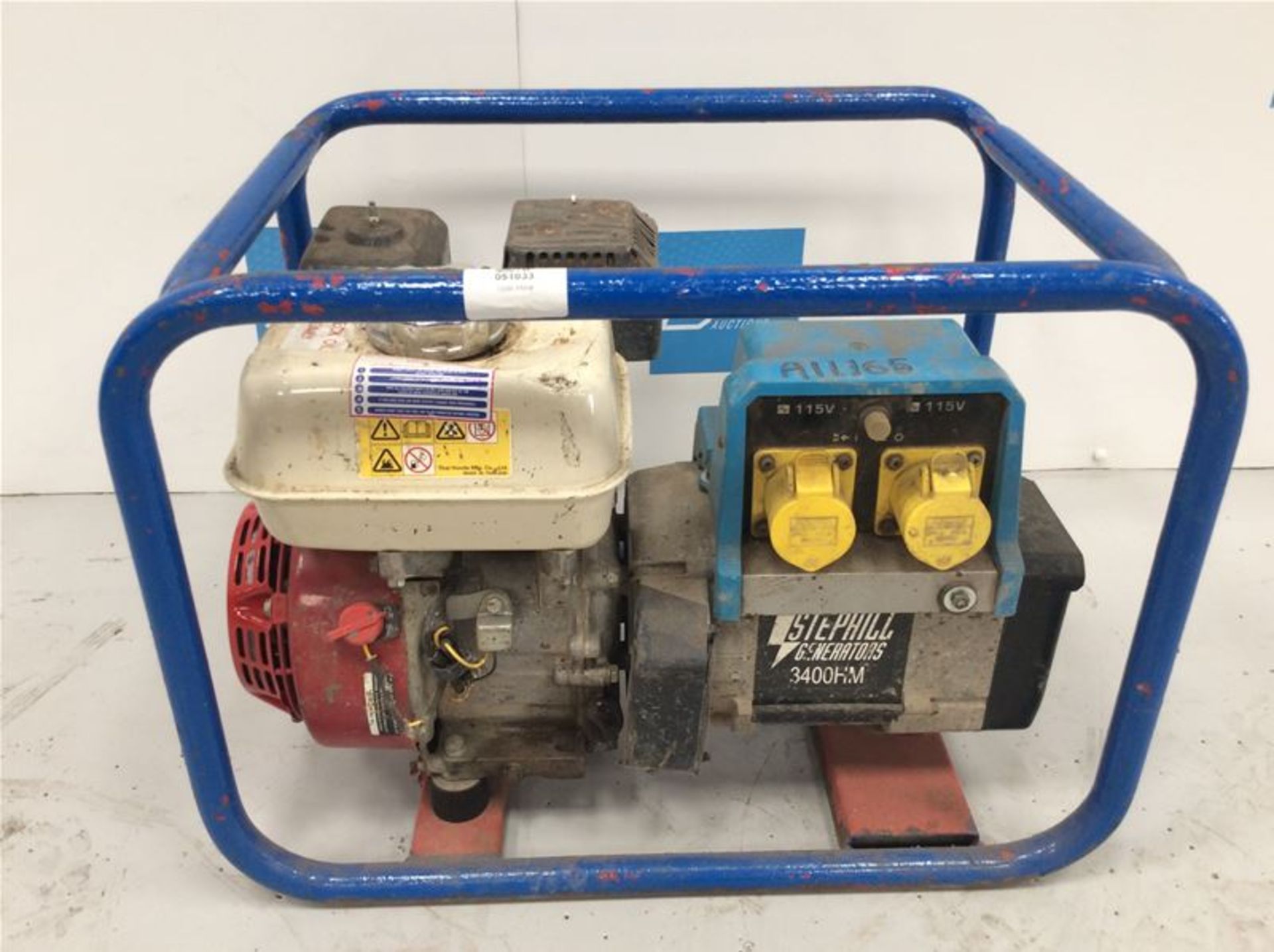 STEPHILL 2.7KVA GENERATOR - HONDA PETROL