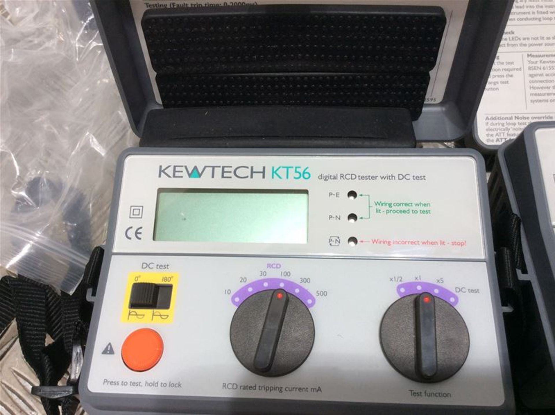 KEWTECH 17TH EDITION PAT TESTER - Image 2 of 5