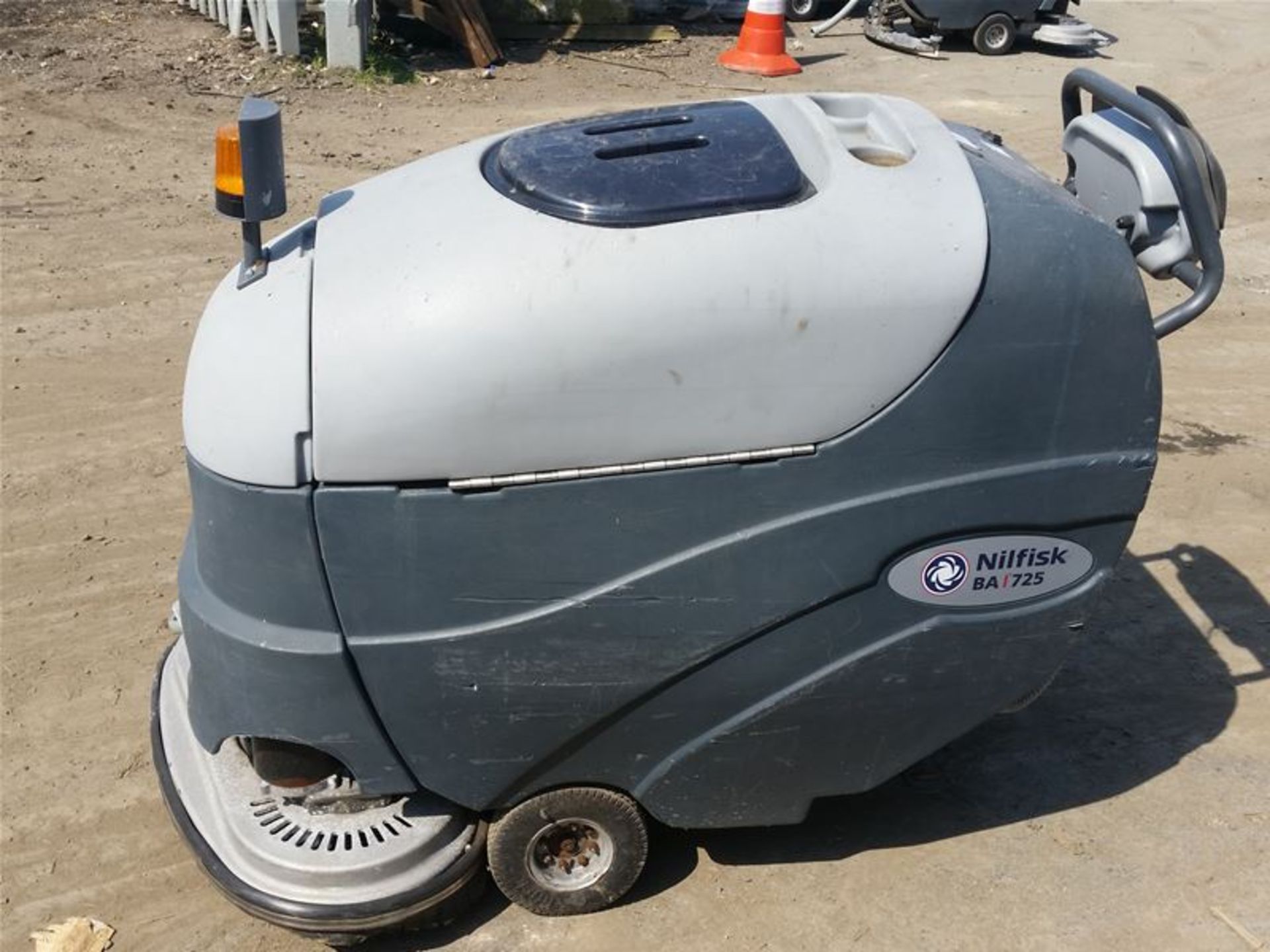 Nilfisk BA-725 walk behind scrubber dryer