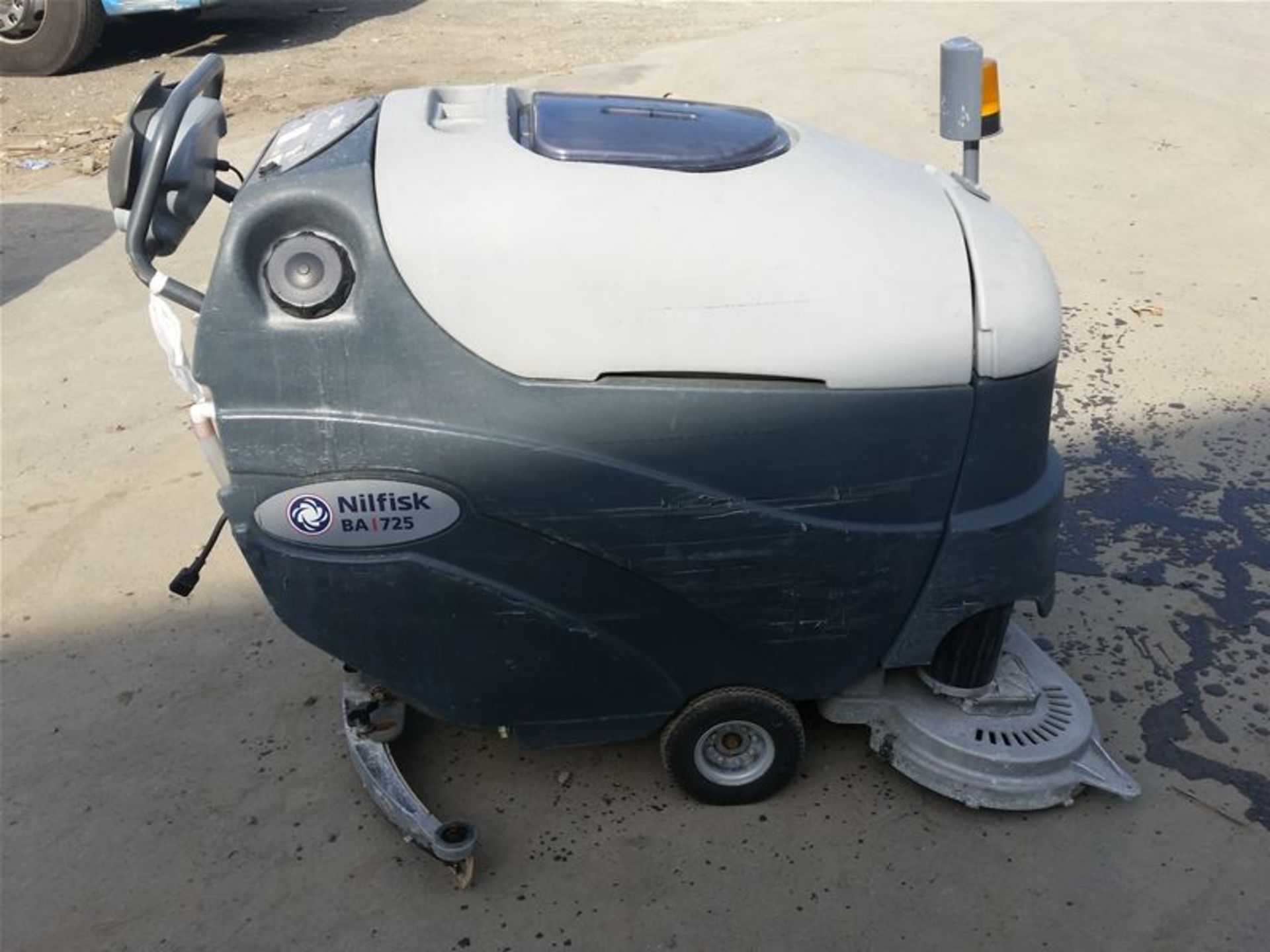 Nilfisk BA-725 walk behind scrubber dryer