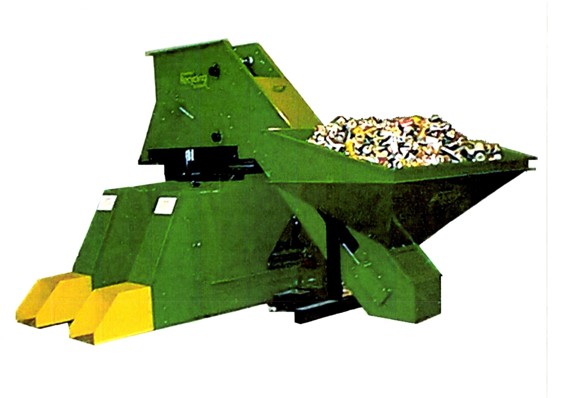 Can-Crusher, Little use, 3 phase or single phase. Short body, compact hopper.