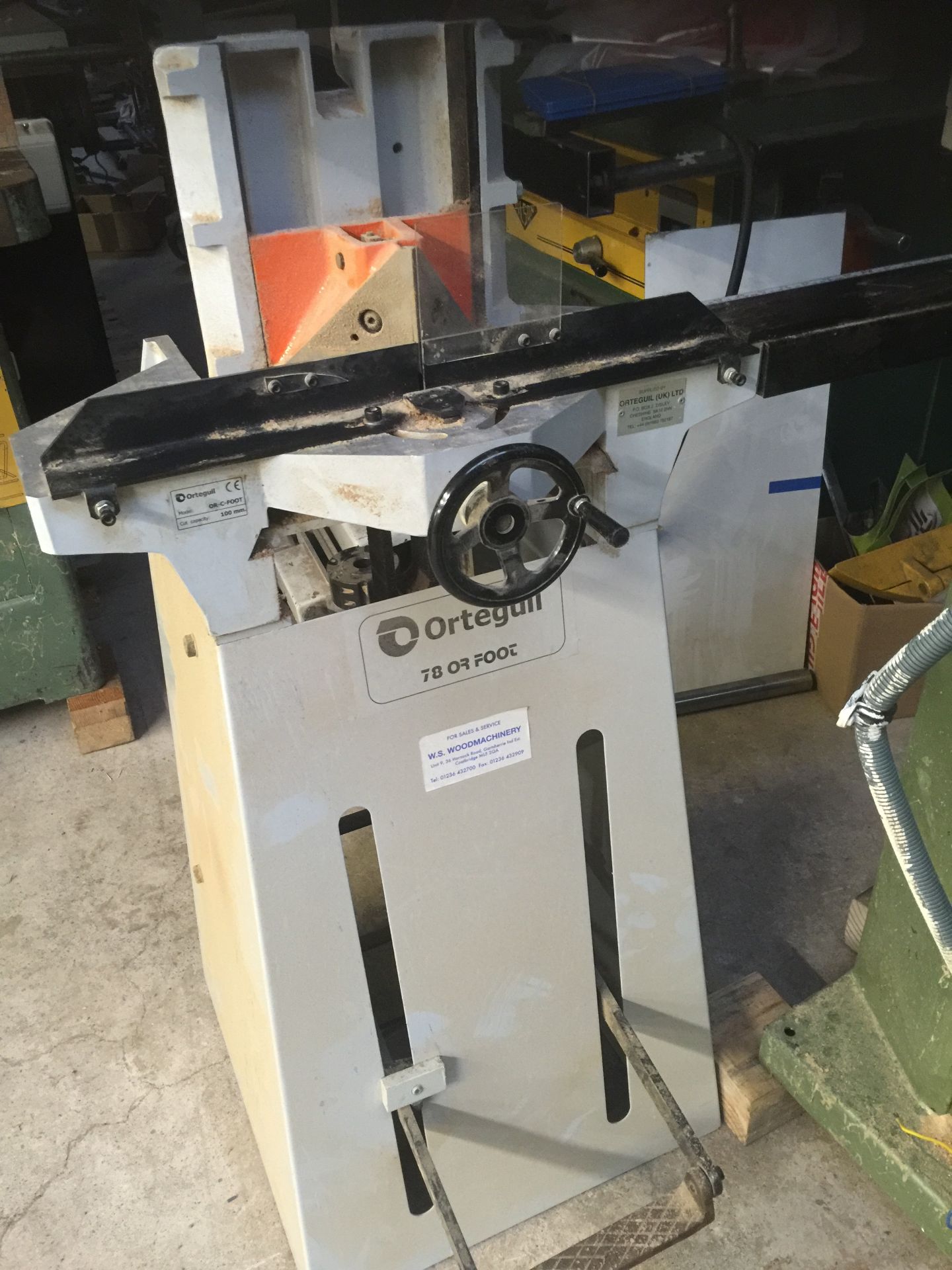 Ortiguil Foot Operated Mitre Guillotine