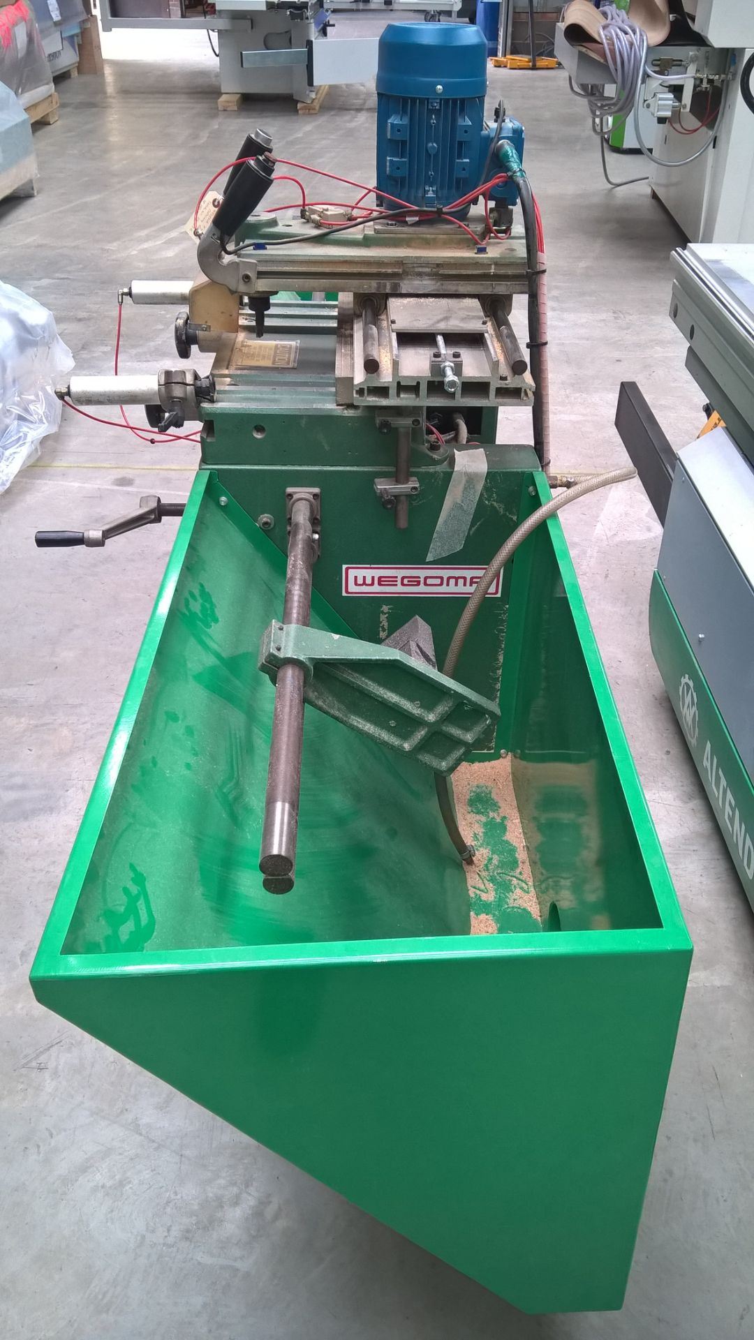 Weima Routing machine Model F102/S Serial No. 29053B Year 1997 440v. - Image 3 of 5