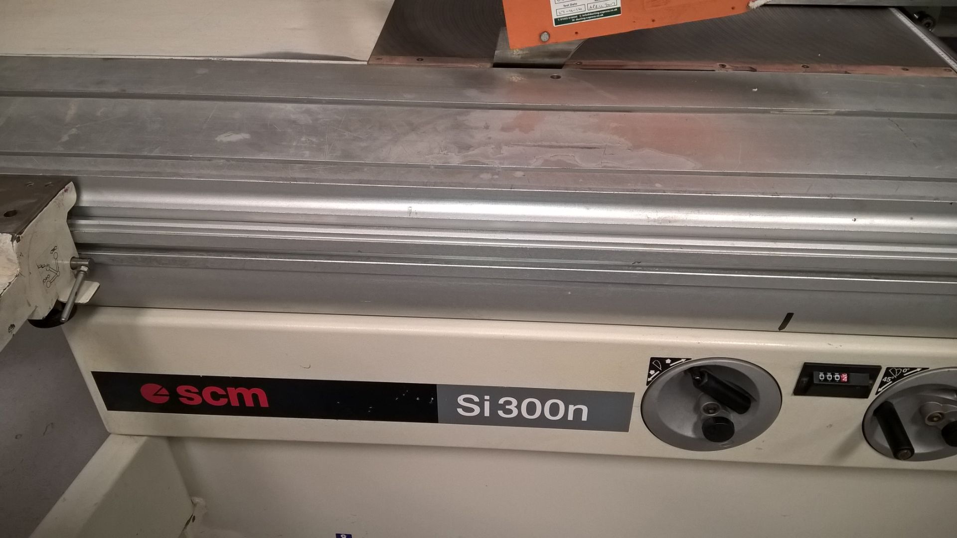 SCM Panel saw Si300n Serial no. AB / 140144 Year 2001 - Image 6 of 6