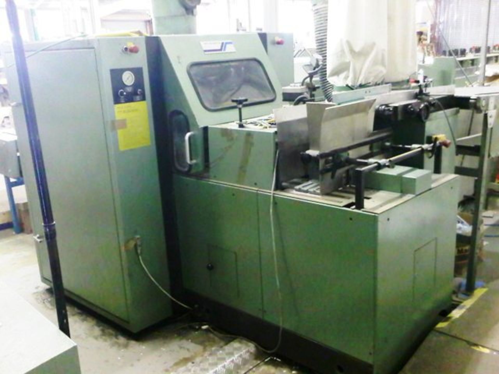 Muller Martini 3670. Age 1988, For fully automatic high-speed three knife trimming of piled or singl