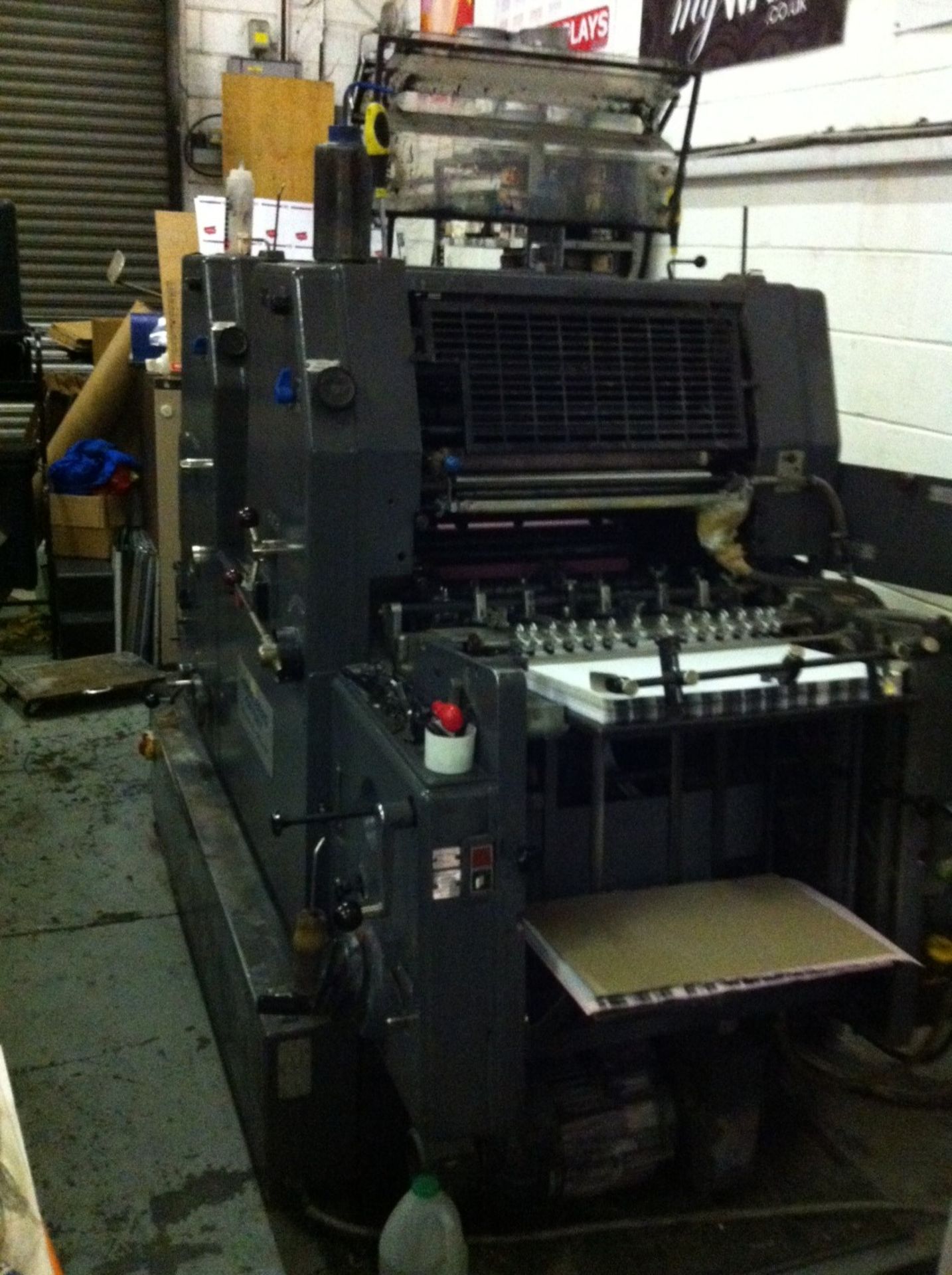 Heidelberg GTO 46 ZP Geared for N&P age 1979