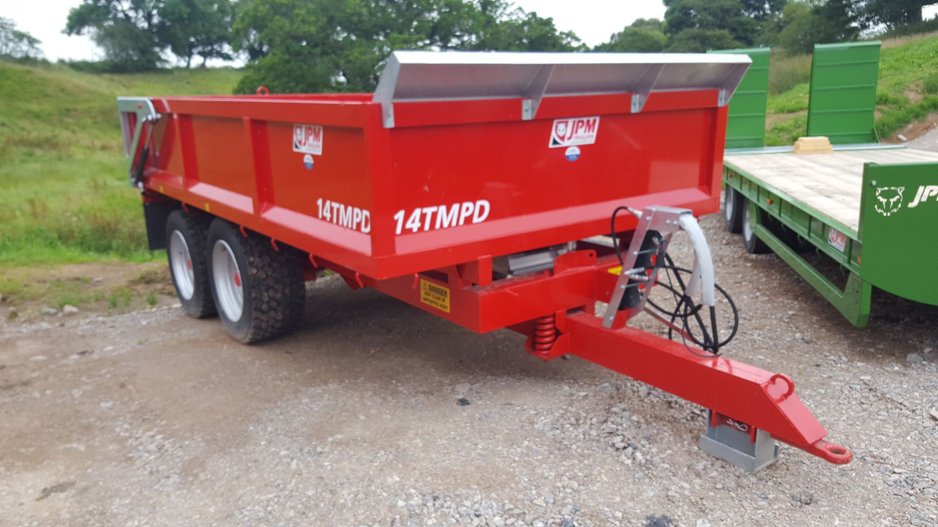 2016 JPM 19 Ton (Gross) Multi Dump Trailer