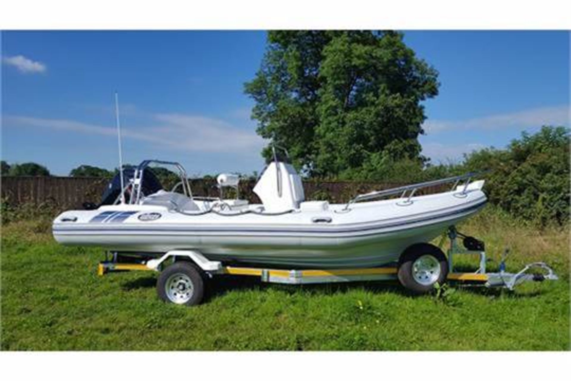 Infanta 5.8 LRI Rib with Mercury 115hp 4 Stroke Outboard