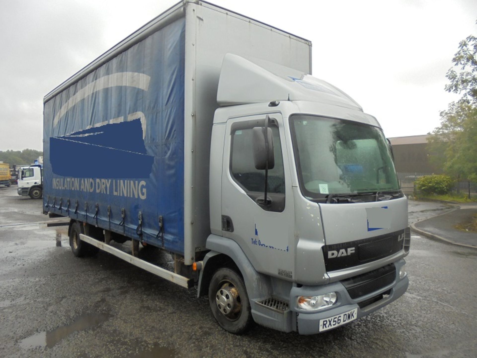 DAF LF45.150 Euro 3 24ft Curtainsider c/w Rear Barn Doors, Registration No. RX56 DWK, First Register