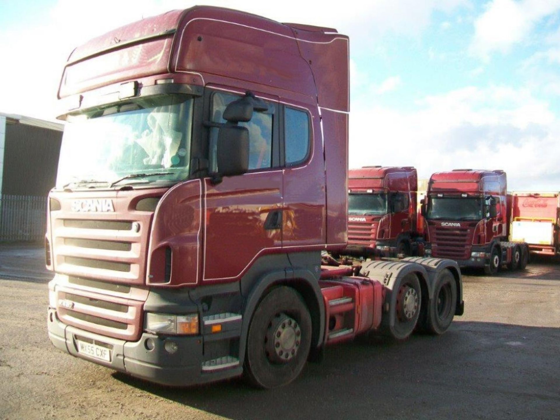 Scania R420 Topline Manual 6x2 Tractor Unit, Registration No. MX55 CXF, First Registered: 01/01/06,