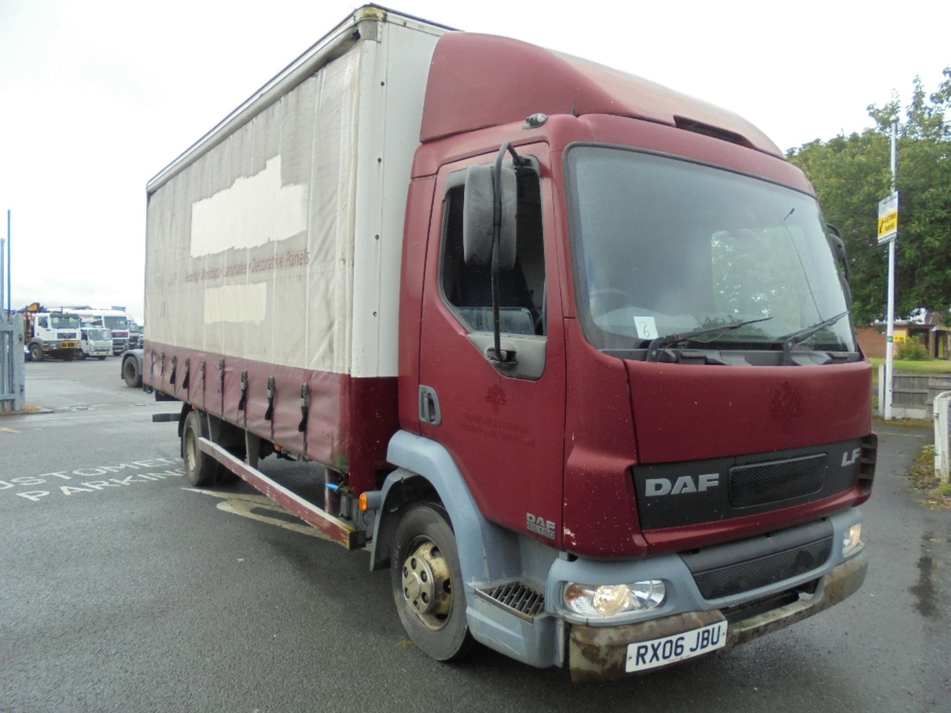 DAF LF45.150 Euro 3 20ft Curtainsider, Registration No. RX06 JBU, First Registered: 25/04/06, 708177