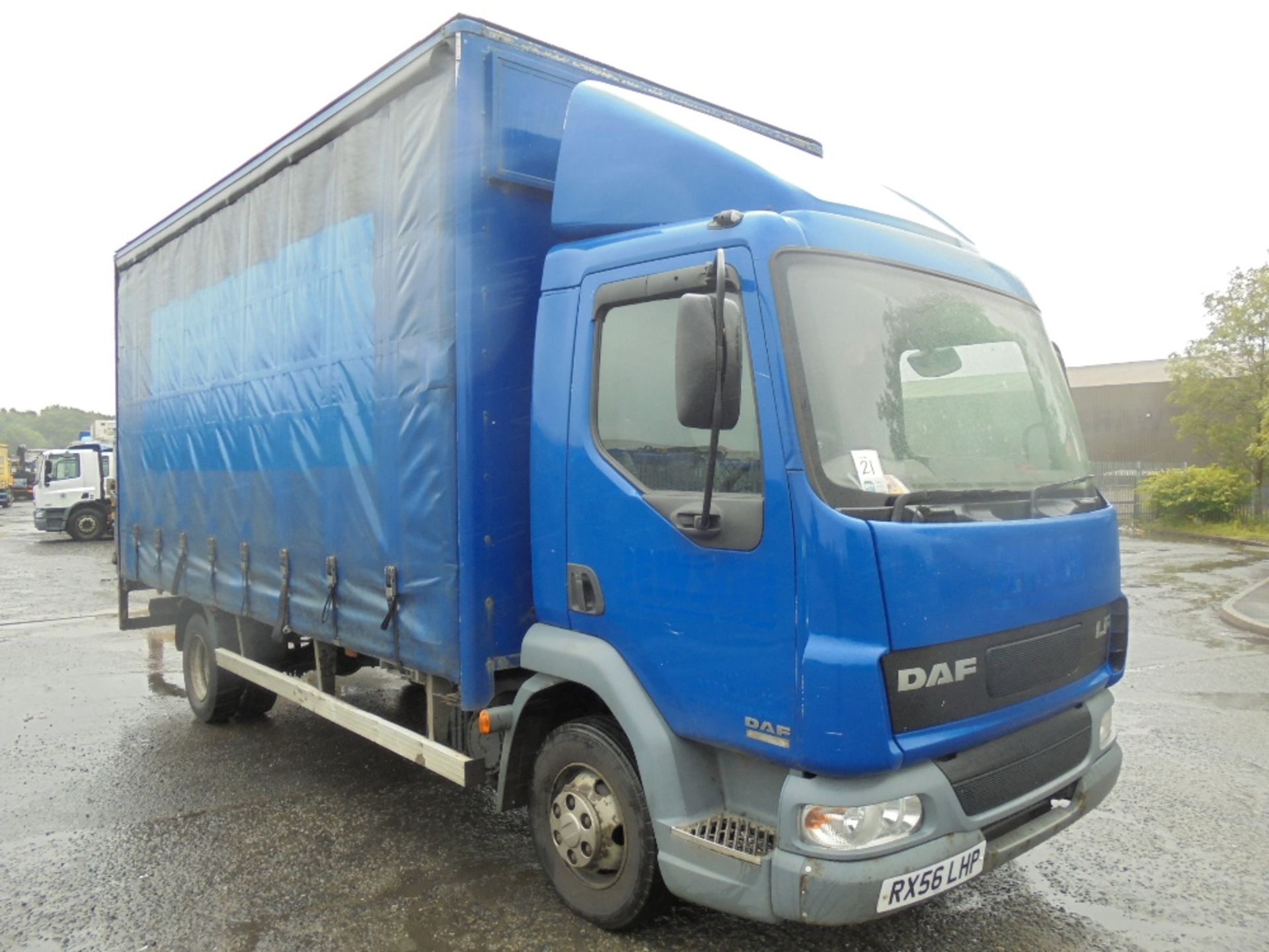 DAF LF45.150 Euro 3 18ft Curtainsider, Registration No. RX56 LHP, First Registered: 01/12/06, Test E