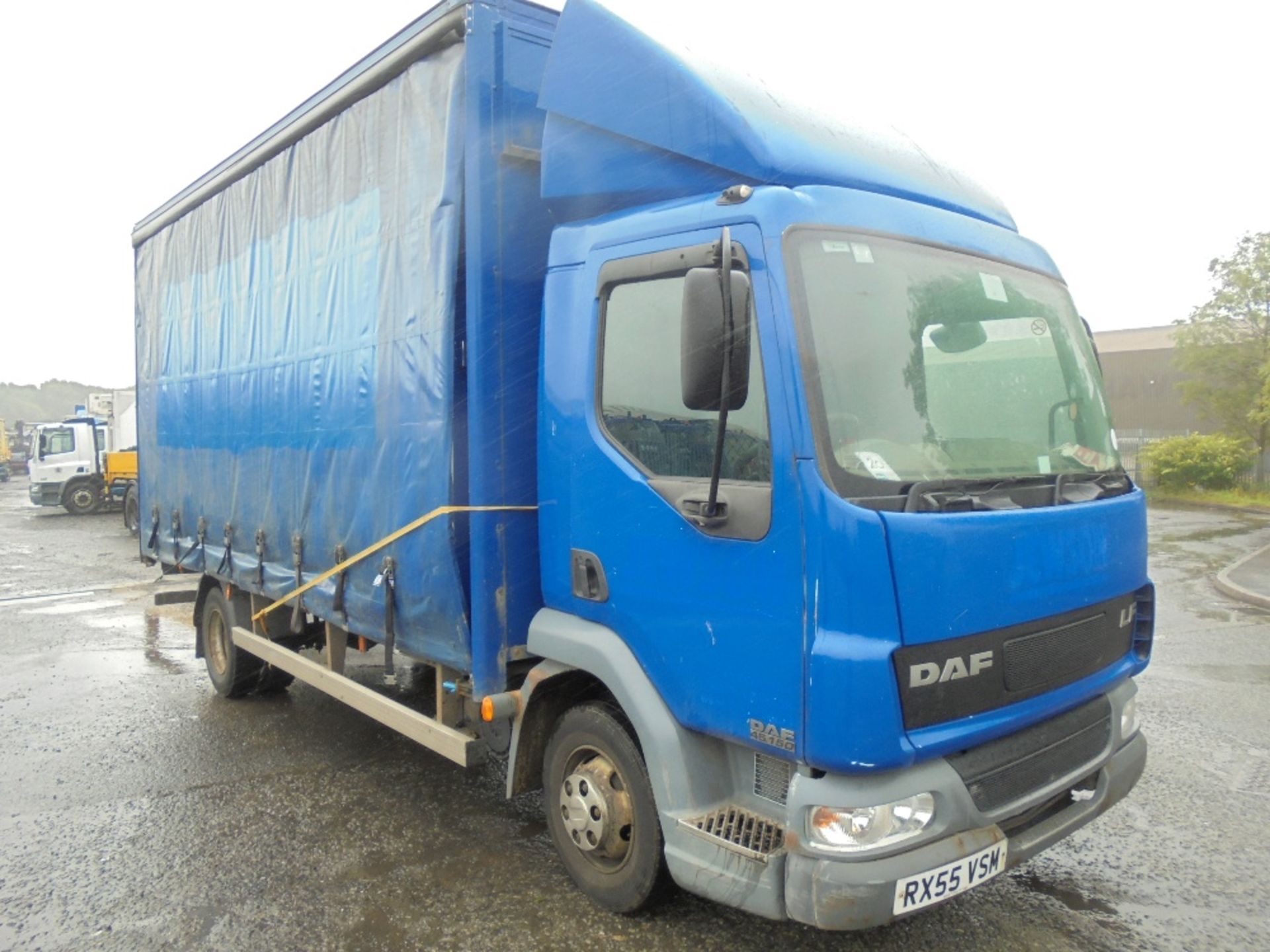 DAF LF45.150 Euro 3 18ft Curtainsider, Registration No. RX55 VSM, First Registered: 18/01/06, Test E