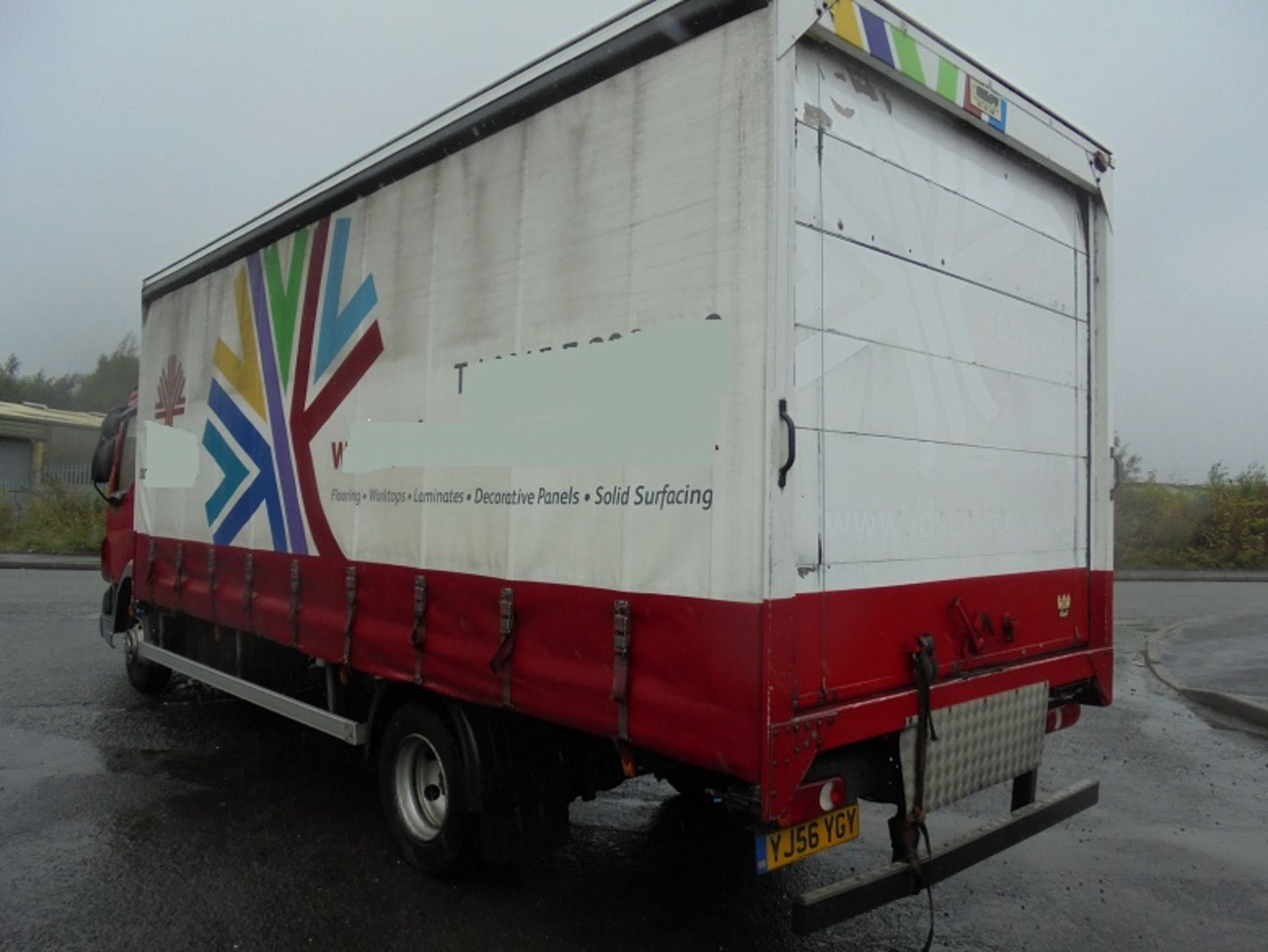 DAF LF45.170 Euro 3 20ft Curtainsider c/w Shutter, Registration No. YJ56 YGY, First Registered: 17/0 - Image 3 of 5