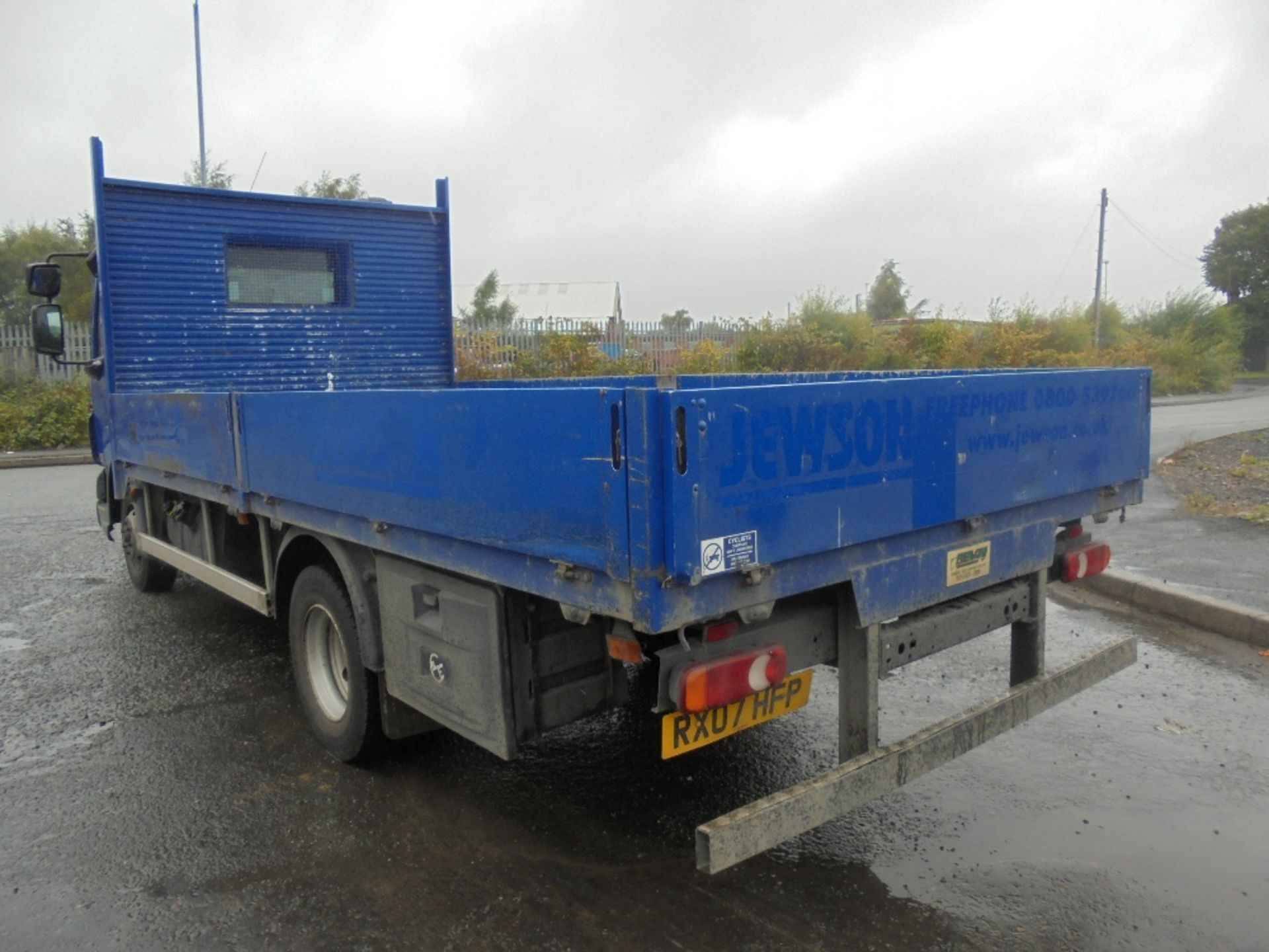 DAF LF45.140 Euro 4 17ft Dropside c/w Add Blue & Digi Tacho, Registration No. RX07 HFP, First Regist - Image 3 of 5