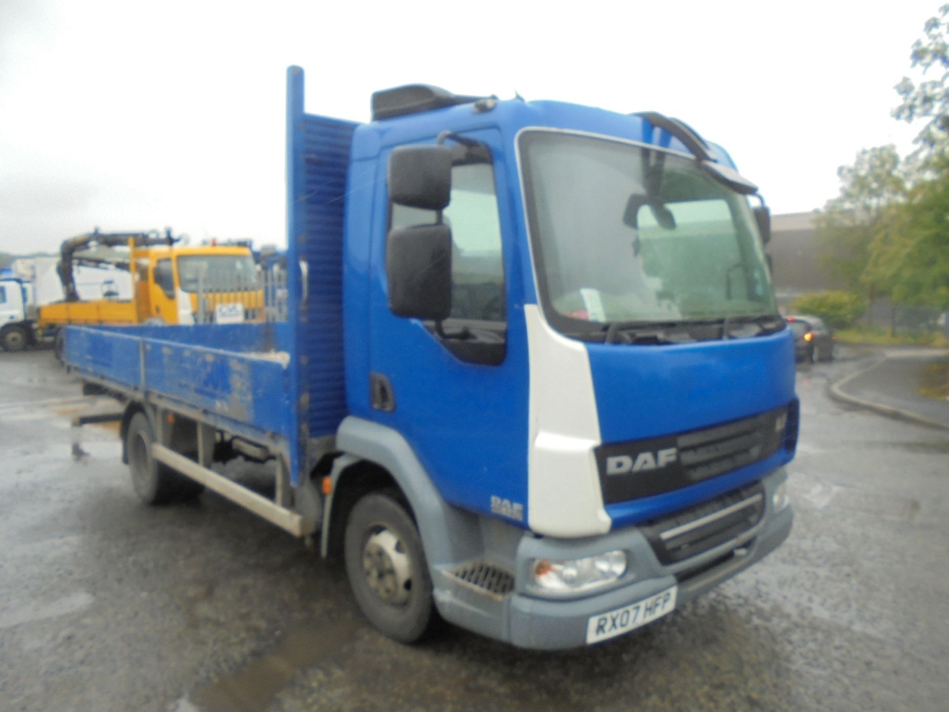 DAF LF45.140 Euro 4 17ft Dropside c/w Add Blue & Digi Tacho, Registration No. RX07 HFP, First Regist