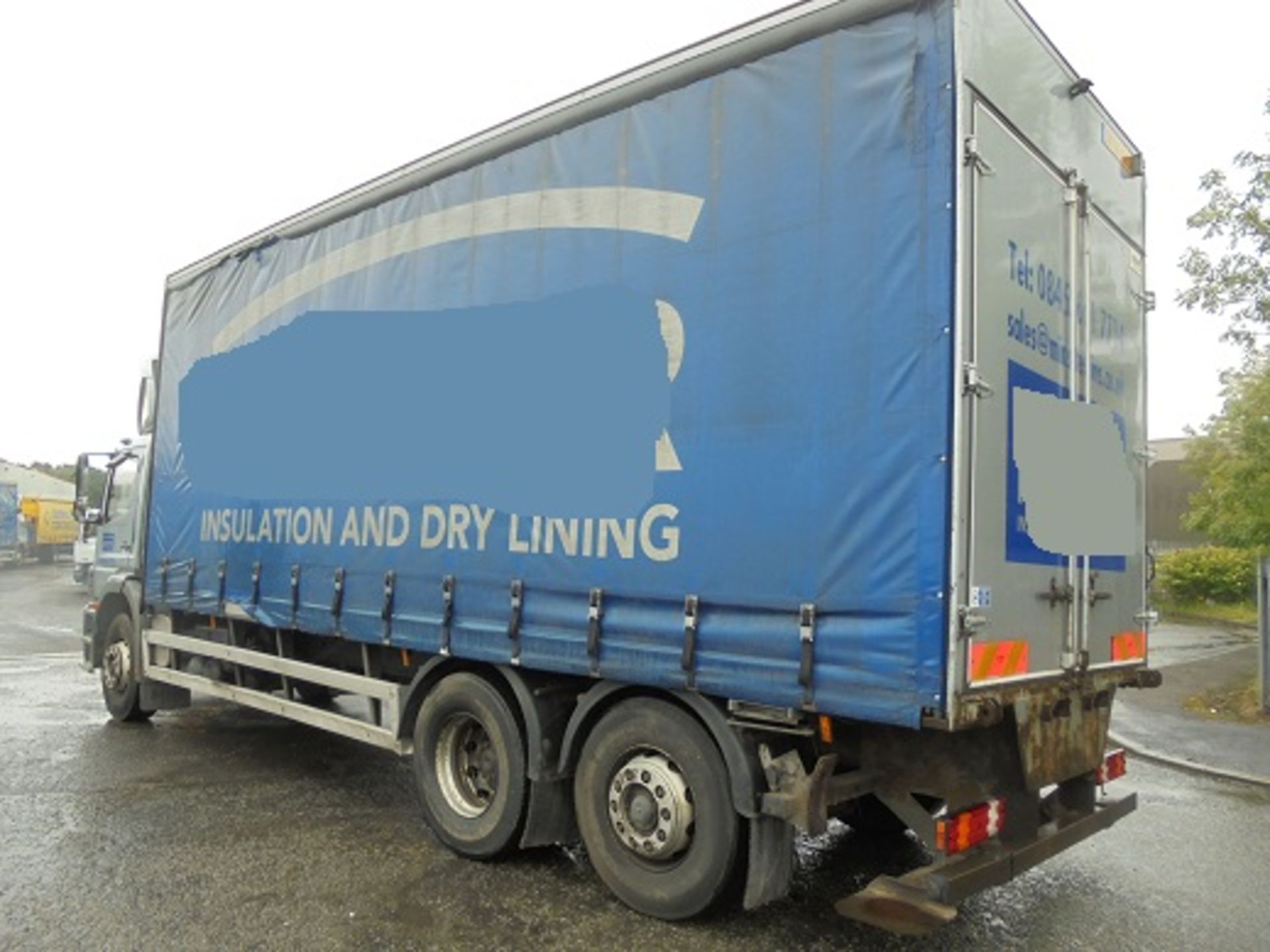 Mercedes Benz 2528 6x2 Day Cab 25ft Curtainsider c/w Lifting Rear Axle & Moffett Mounty Ready, Regis - Image 3 of 6