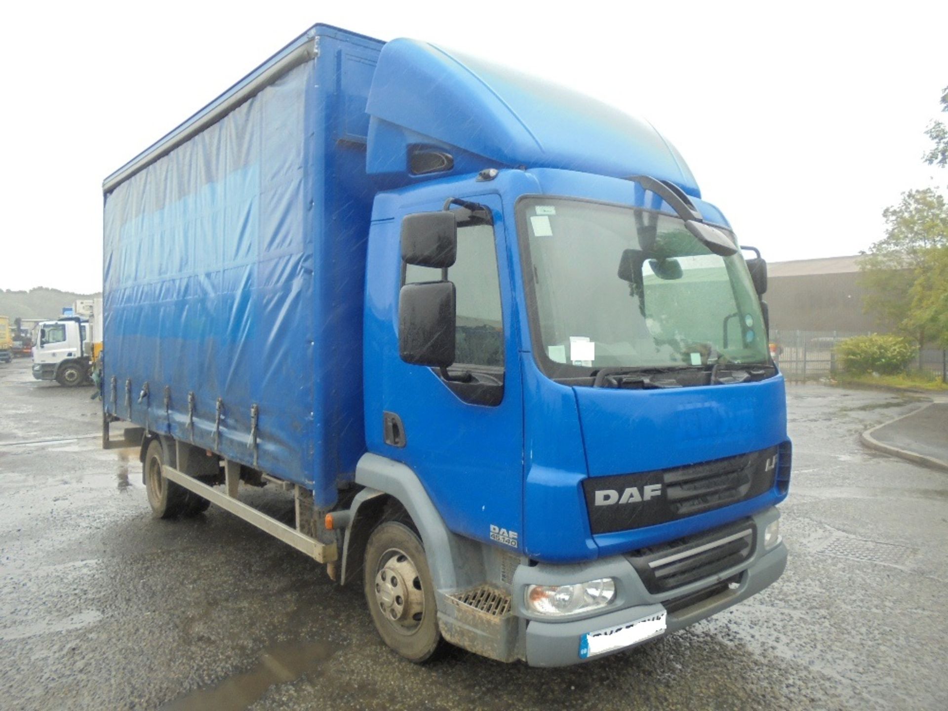 DAF LF45.150 Euro 3 18ft Curtainsider c/w Shutter & DEL Column Tail Lift, Registration No. RX07 HHG,