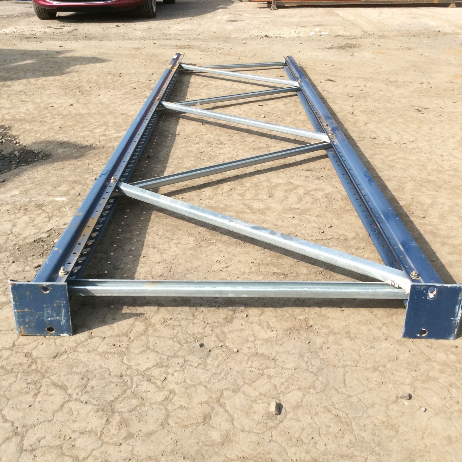 Pallet Racking Included is x4 Uprights 350cm Height And x18 Beams 268cm - Image 7 of 8