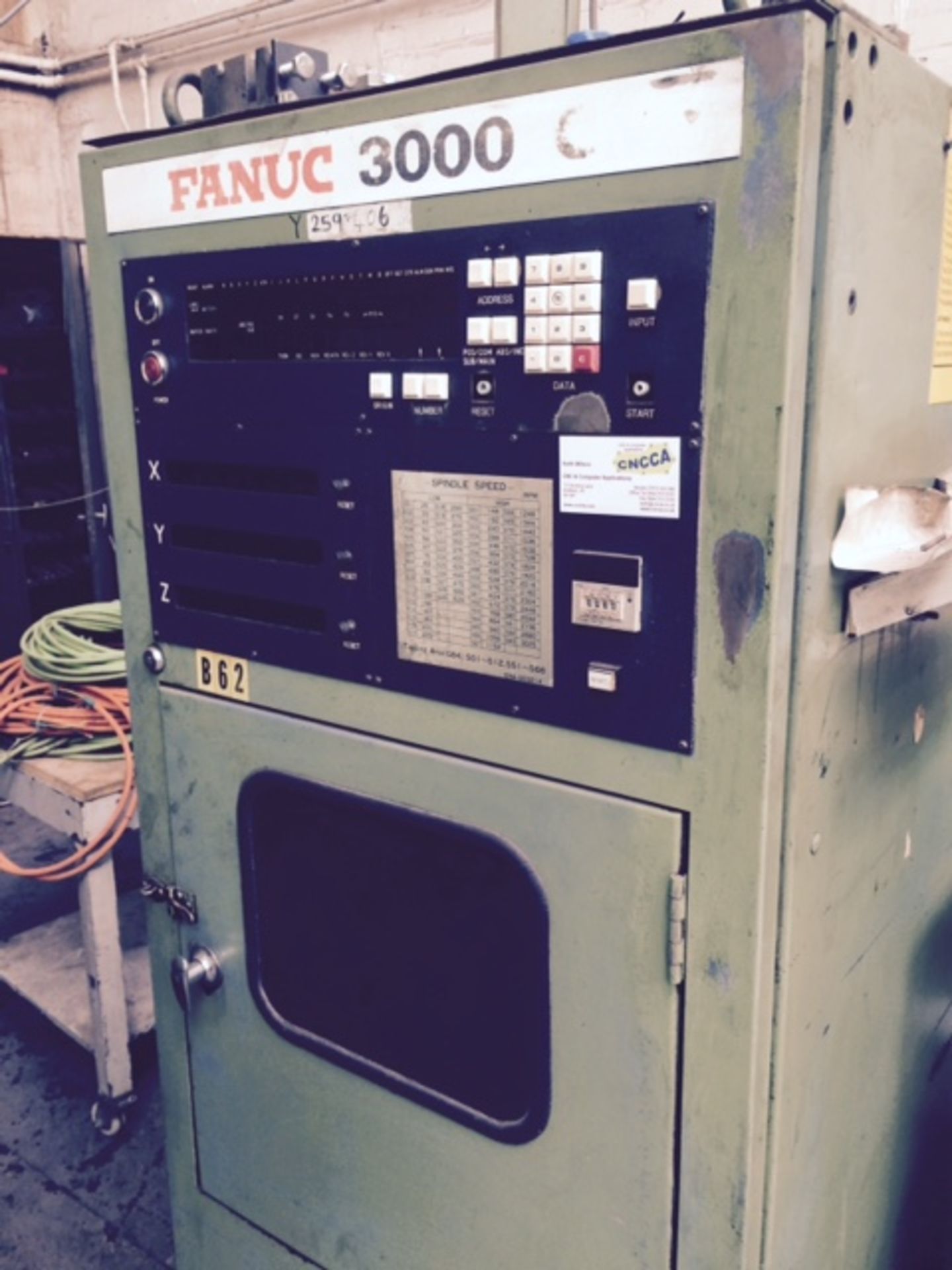 Matsura CNC machine –  was working but developed an electrical fault