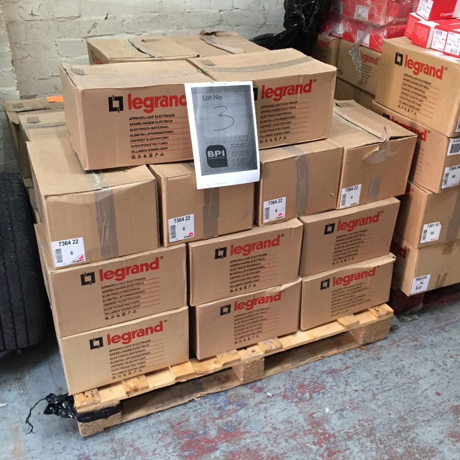 230 x Legrand Metal Surface Boxes on 1 Pallet - Image 2 of 4