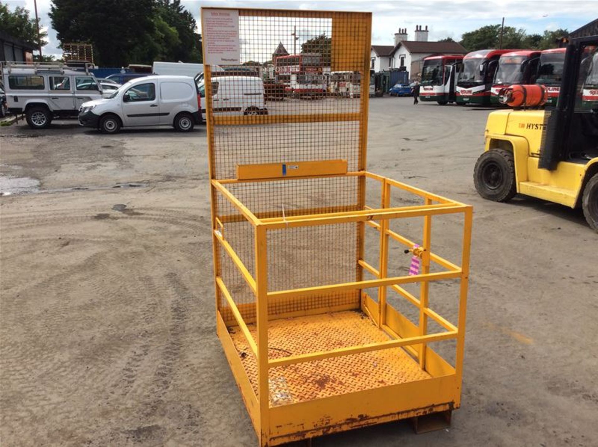 RENTALSPEC 2 MAN FORKLIFT ACCESS CAGE