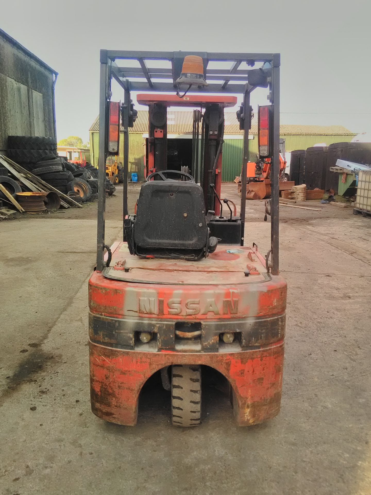 Nissan 1.5 tonne Electric Forklift Truck - Image 3 of 5