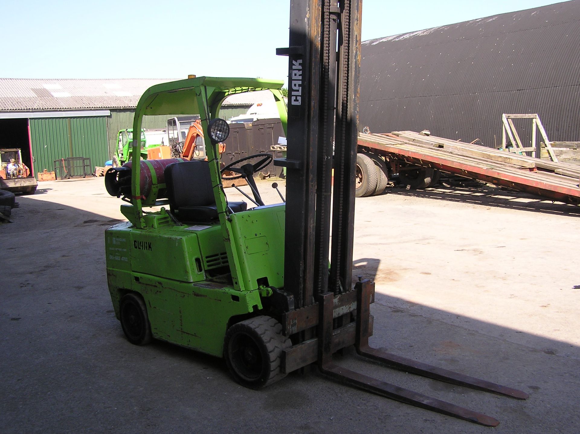 Clark C500-55 LPG 2.5 Tonne Forklift Truck - Image 3 of 6