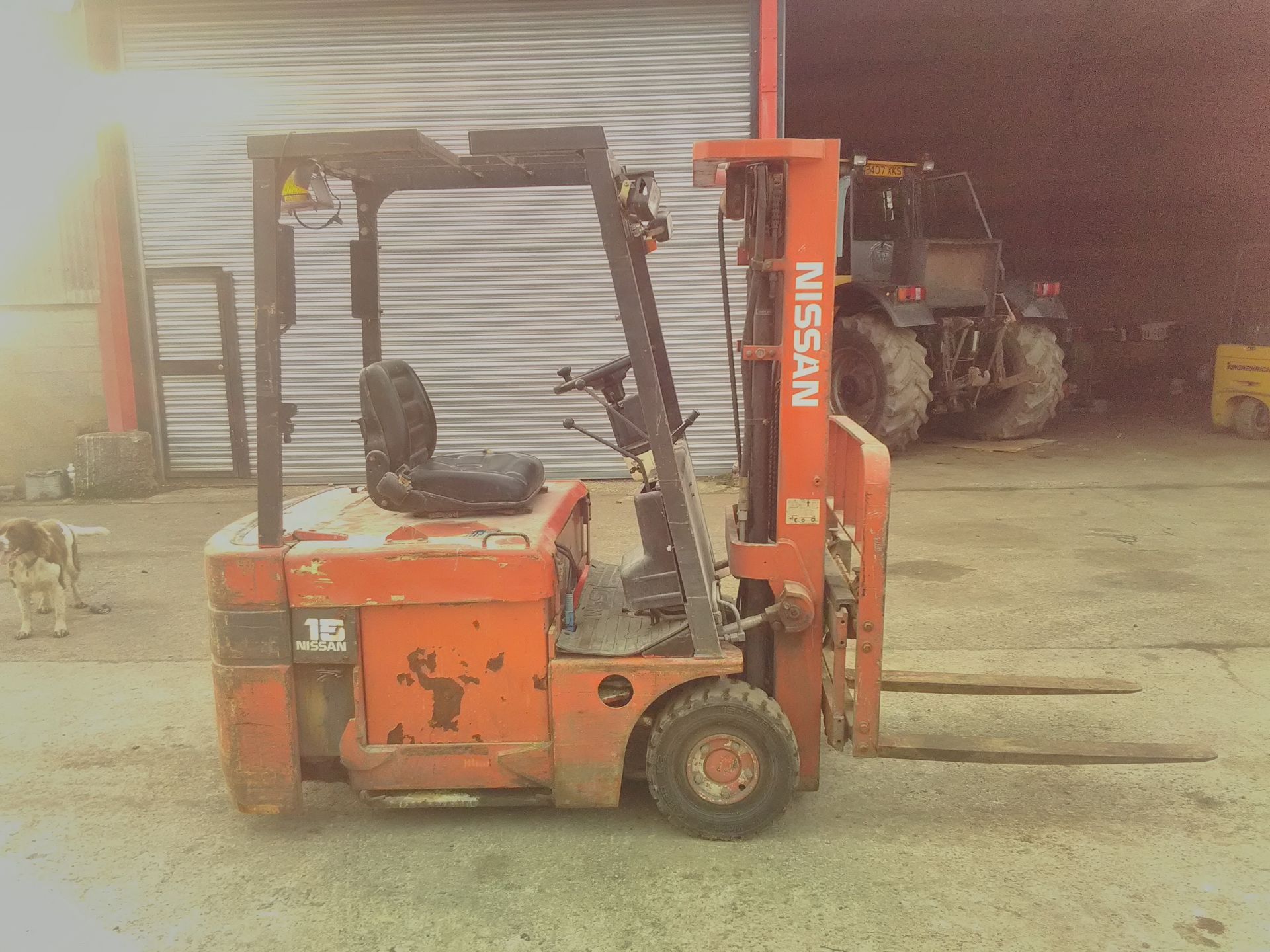 Nissan 1.5 tonne Electric Forklift Truck