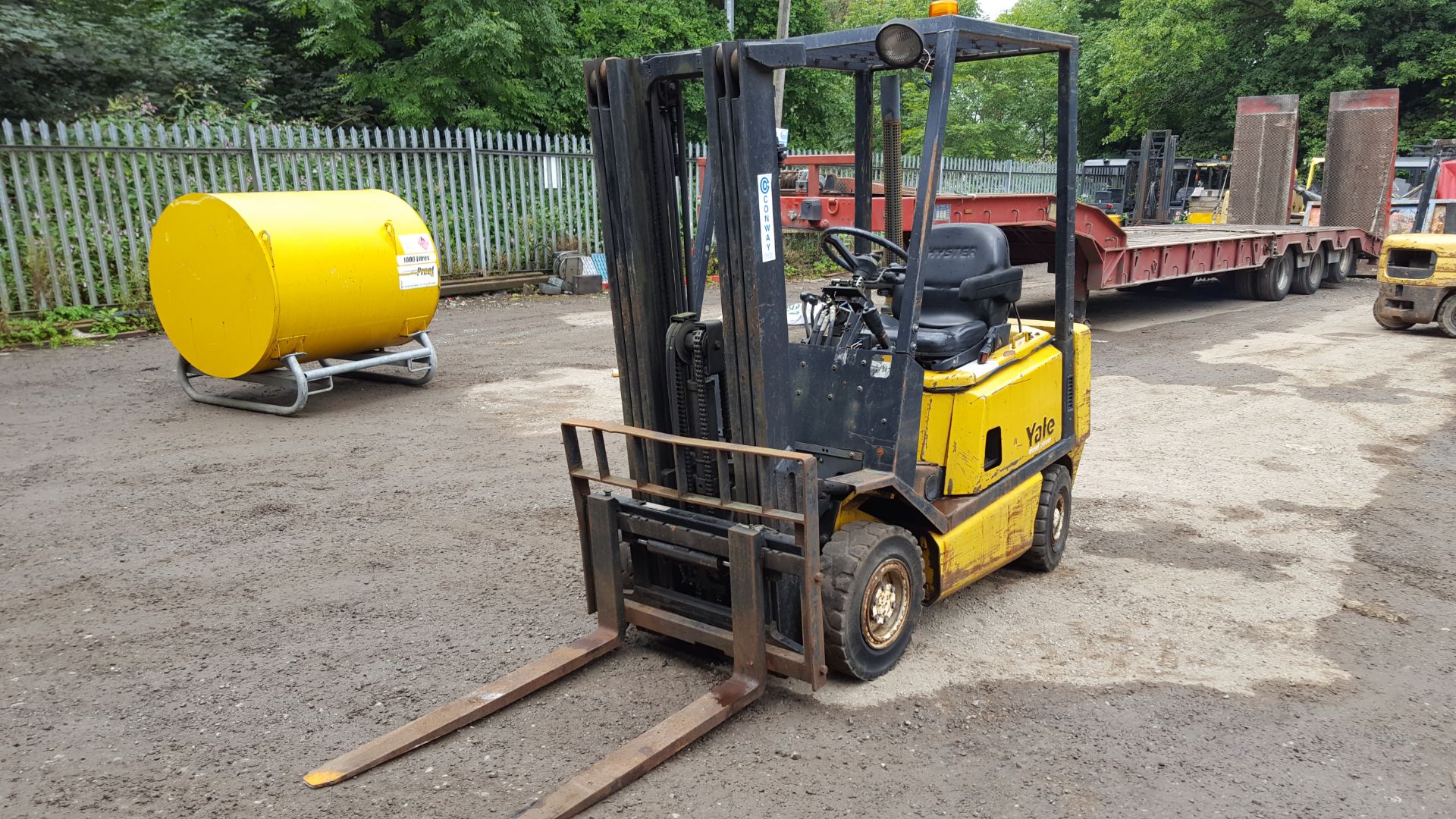 1996 Yale 1.3 Ton Diesel Forklift - Image 3 of 5