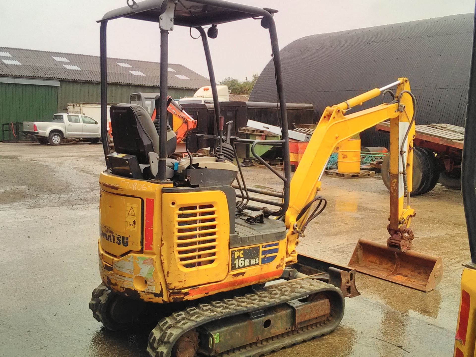 2011 Komatsu PC16HS Excavator - Image 2 of 6