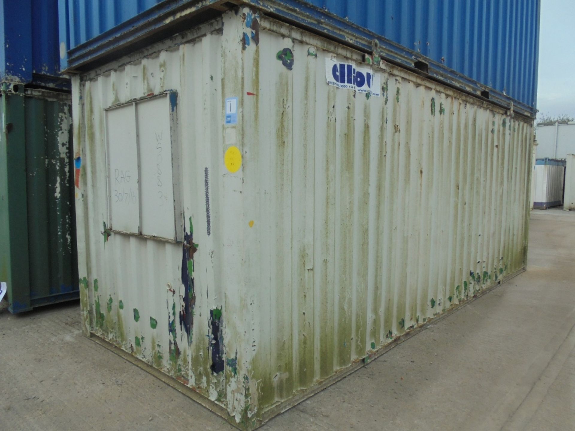 WSO883 20ft x 8ft Anti Vandal Canteen / Office