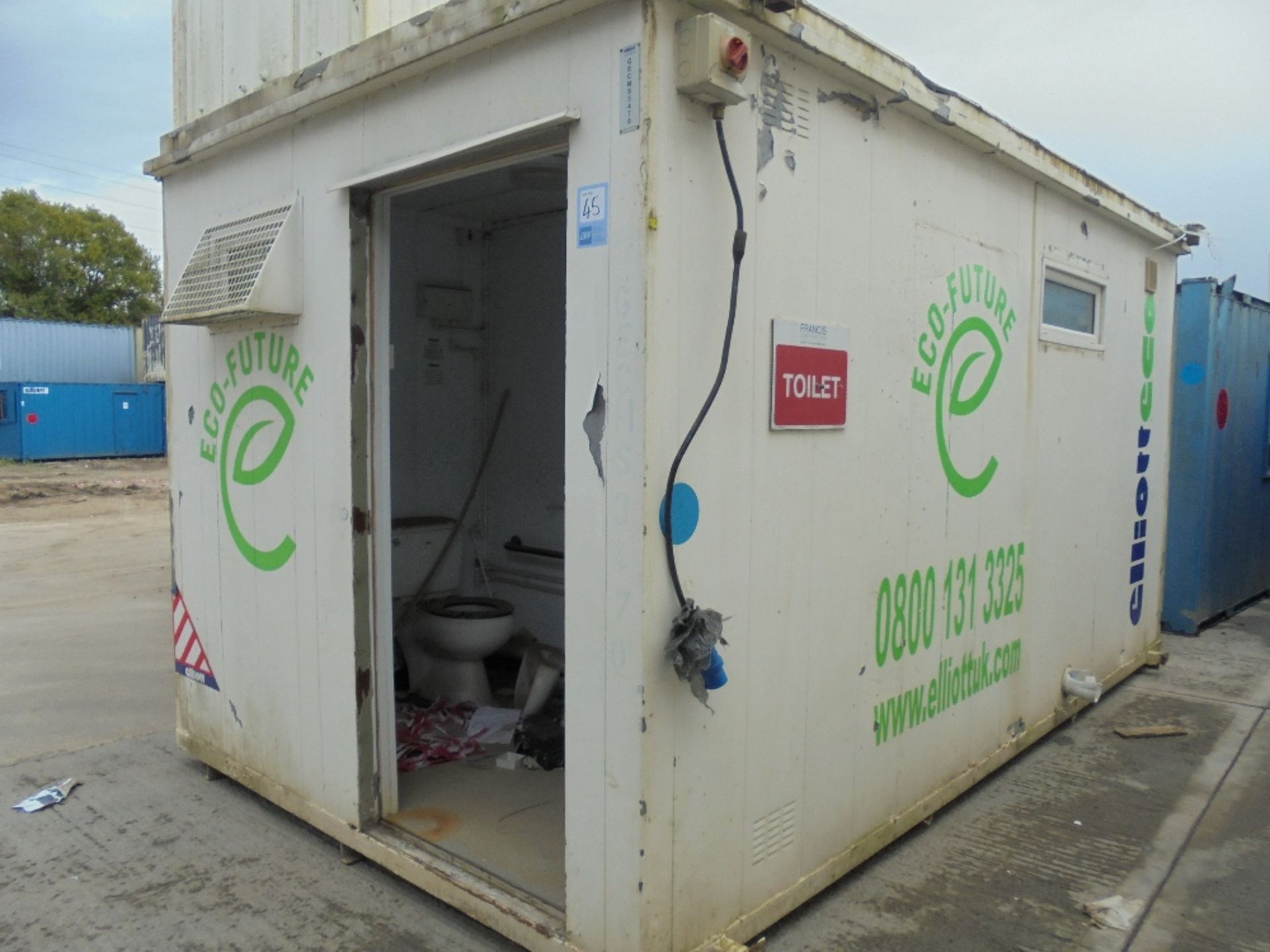 GECMS3470 16ft x 9ft Anti Vandal Eco Toilet
