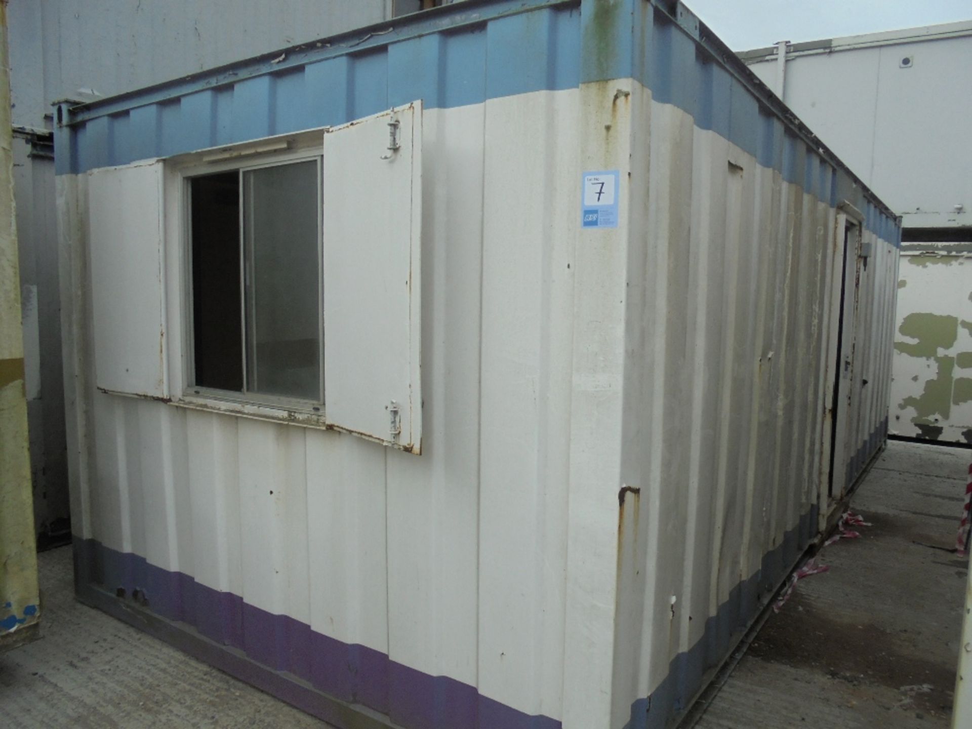 EMS026 24ft x 10ft Anti Vandal Canteen