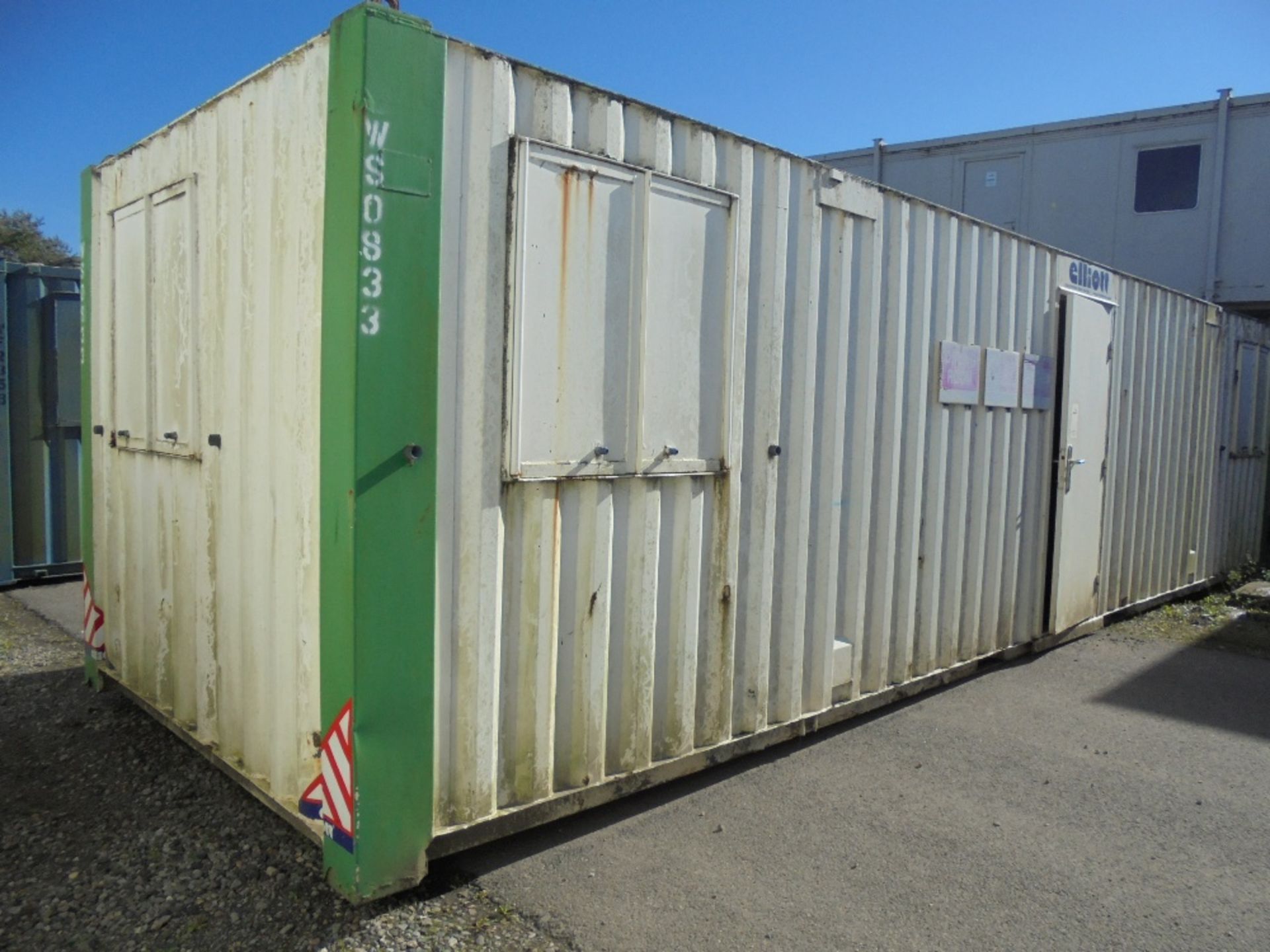 WSO833 32ft x 9ft Anti Vandal Canteen / Drying Room