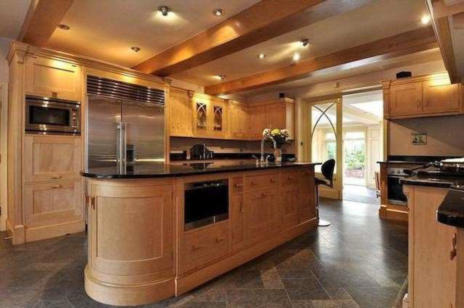 Luxury Used Mark Wilkinson Maple "Mai" Kitchen Complete with Aga and Miele Appliances